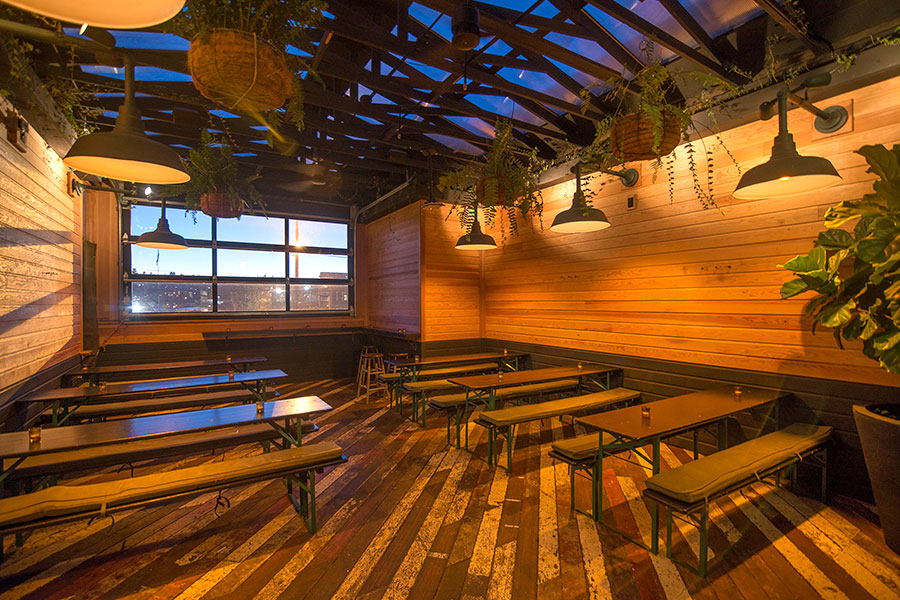 Percy Sanky's Secretly Famous Heated & Covered Patio at Percy's & Co. Seattle