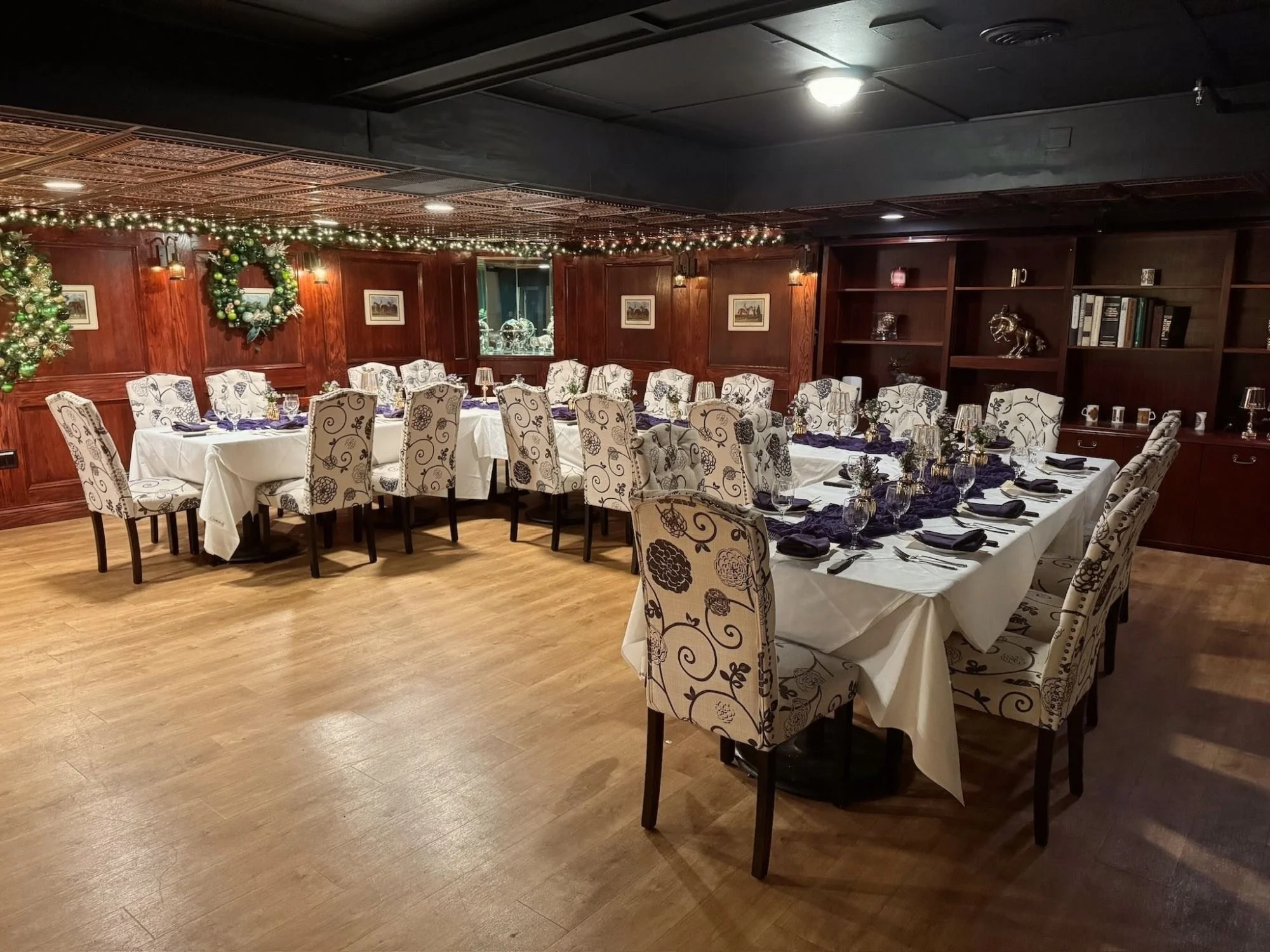 Sam's Steakhouse private dining 3