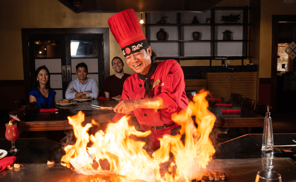 Kobé Japanese Steakhouse private dining 2