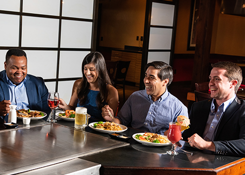 Private table at Kobé Japanese Steakhouse