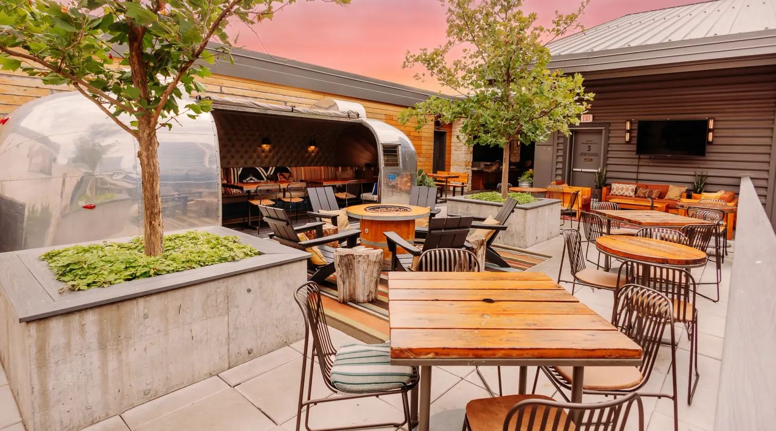 Airstream Terrace at Haywire Plano