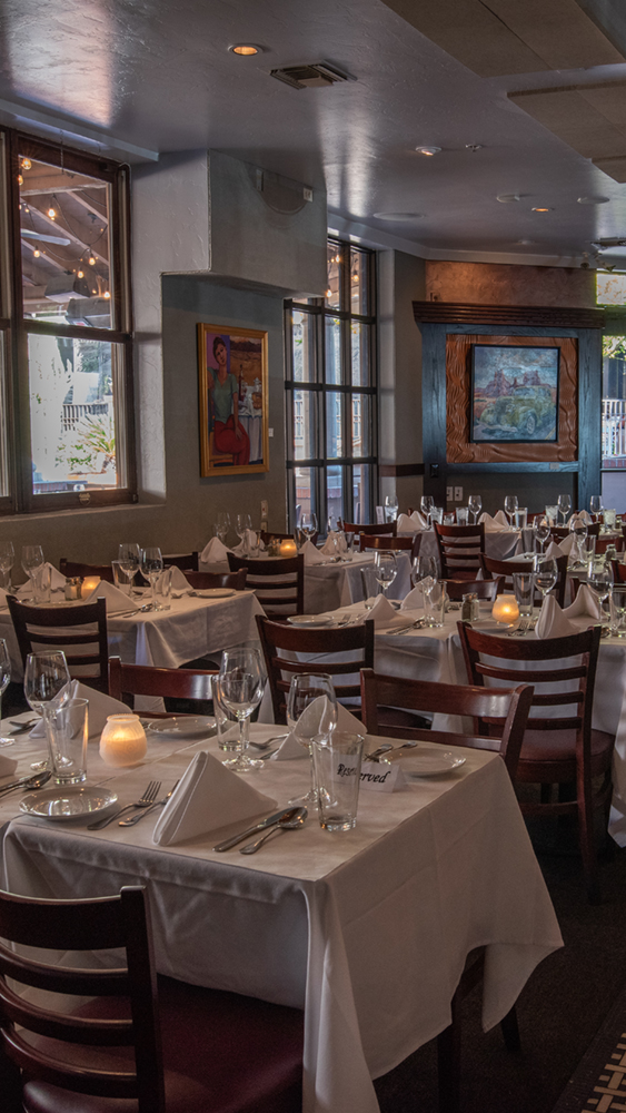 Dining room at Wild Garlic Grill