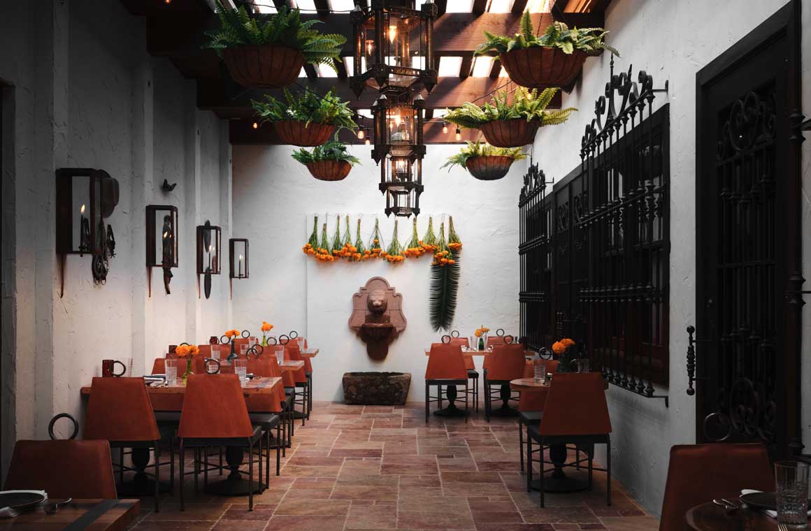 Back Patio at El Carlos Elegante