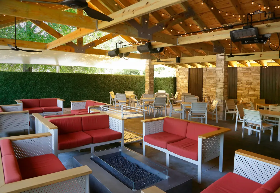 Patio at Mermaid Winery & Restaurant