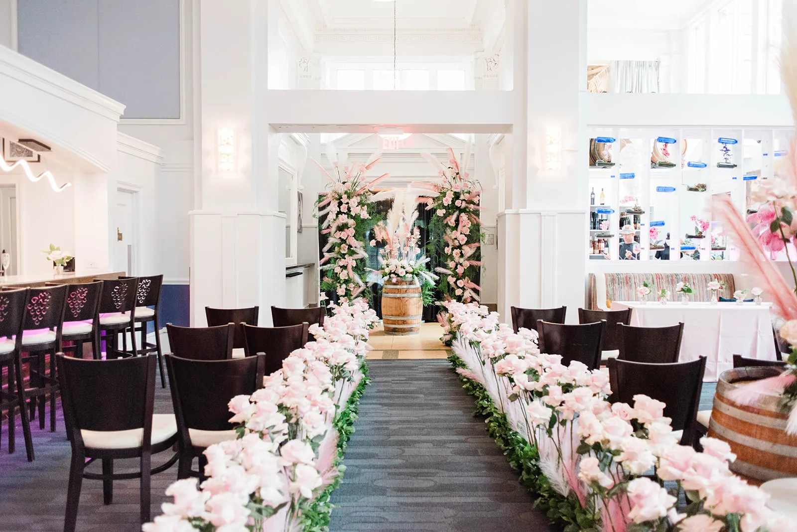 Wedding Ceremony at Mermaid Winery & Restaurant
