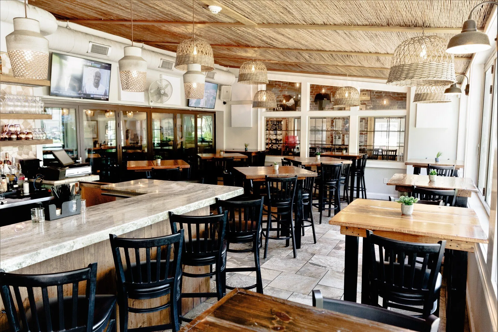 The Taverna room at Orapax Restaurant and Bar