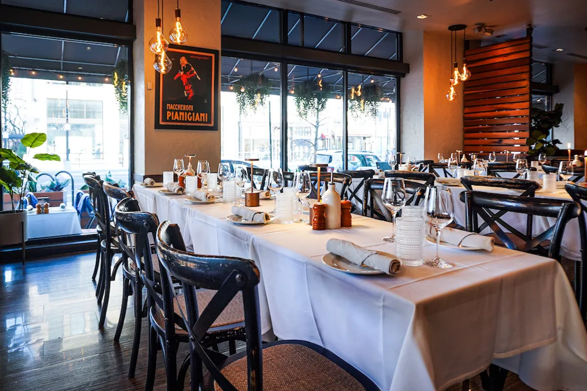 Sette Osteria private dining