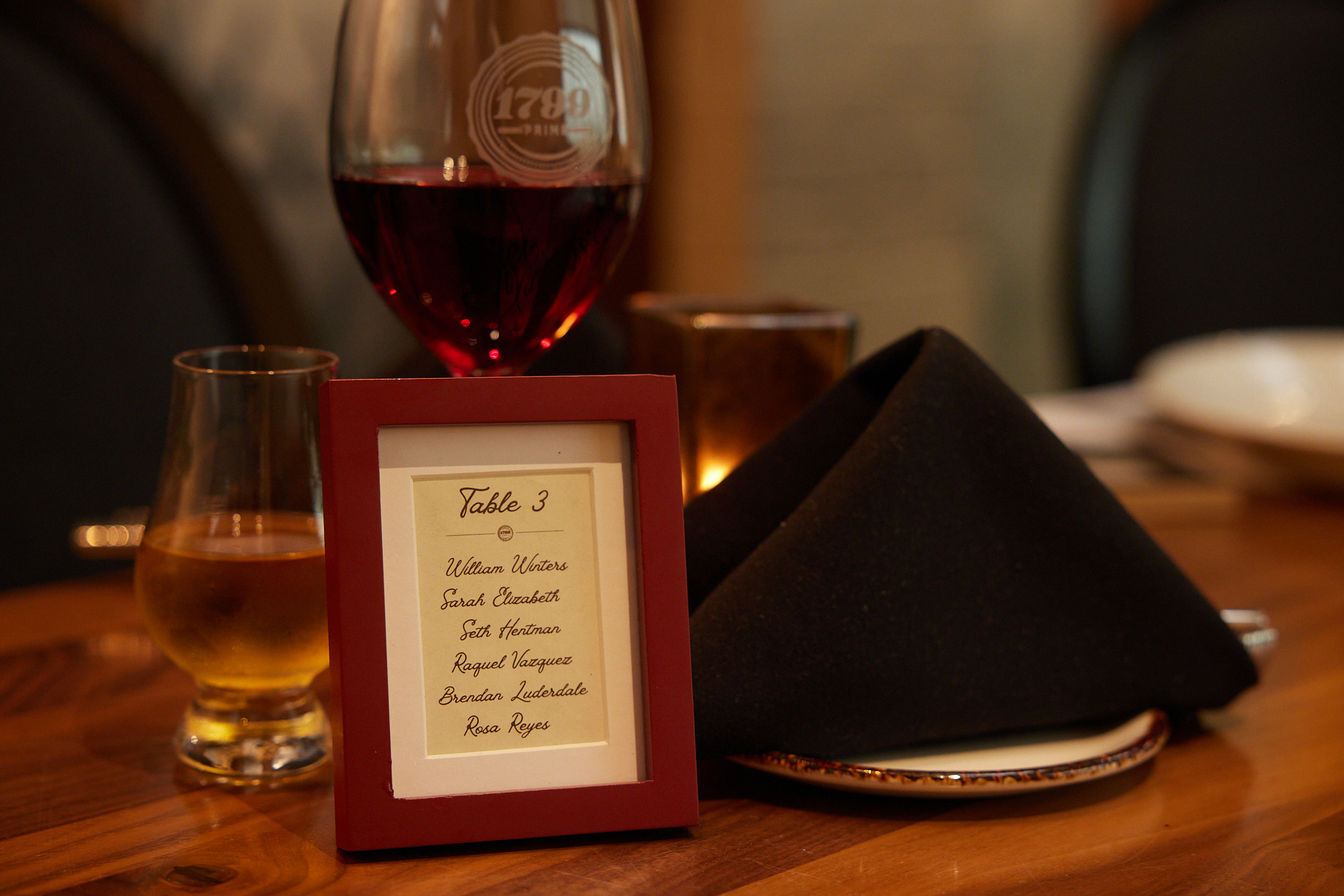 1799 Prime Steak & Seafood private dining 2