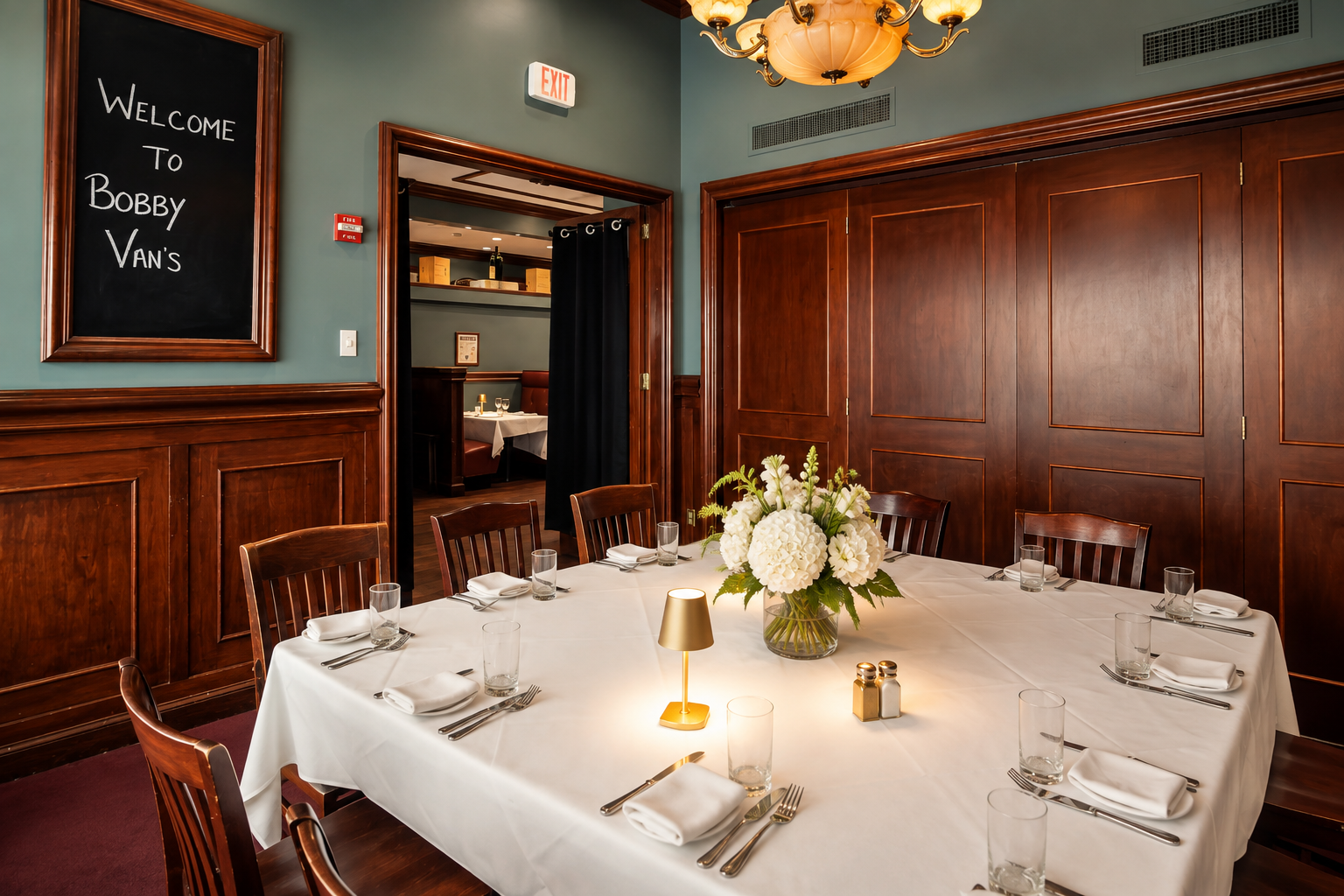 Bobby Van’s Steakhouse private dining 3
