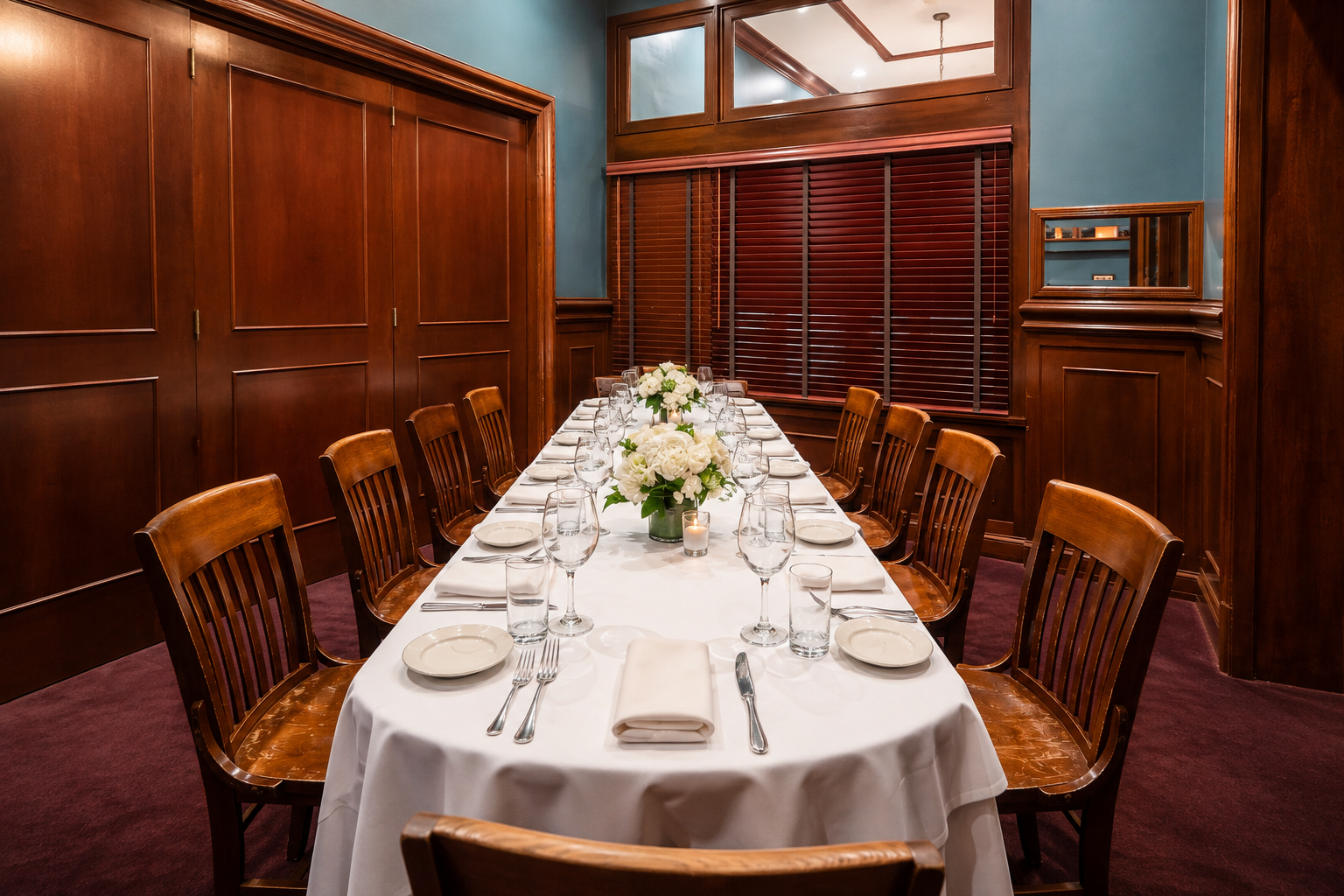 Bobby Van’s Steakhouse private dining 5
