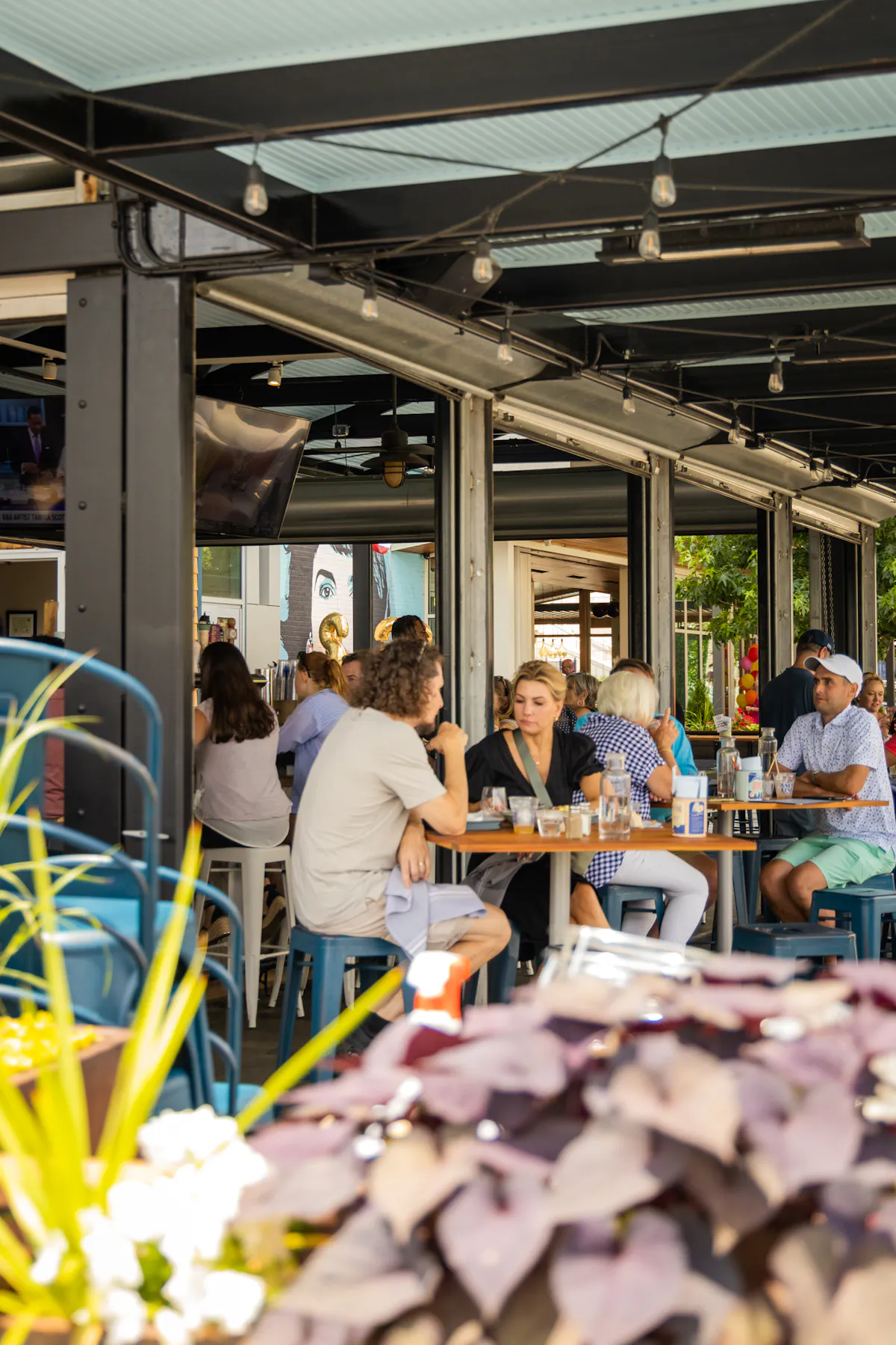 High Tops at the Outdoor Bar at The Salt Line