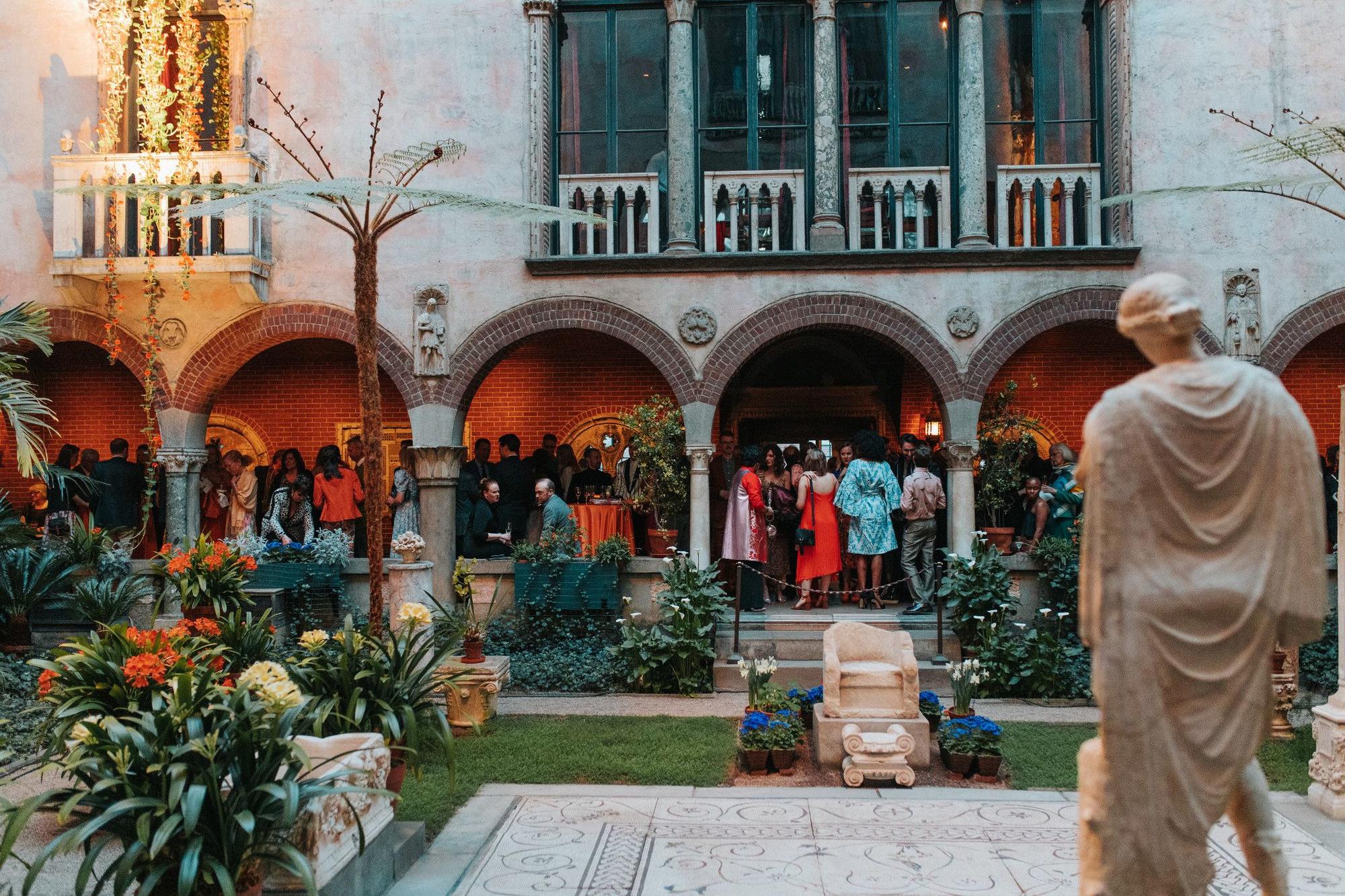 Cloisters around the Courtyard at Café G