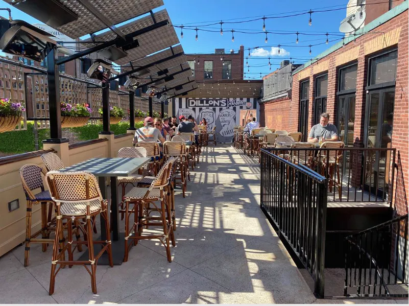 Patio at Dillon's