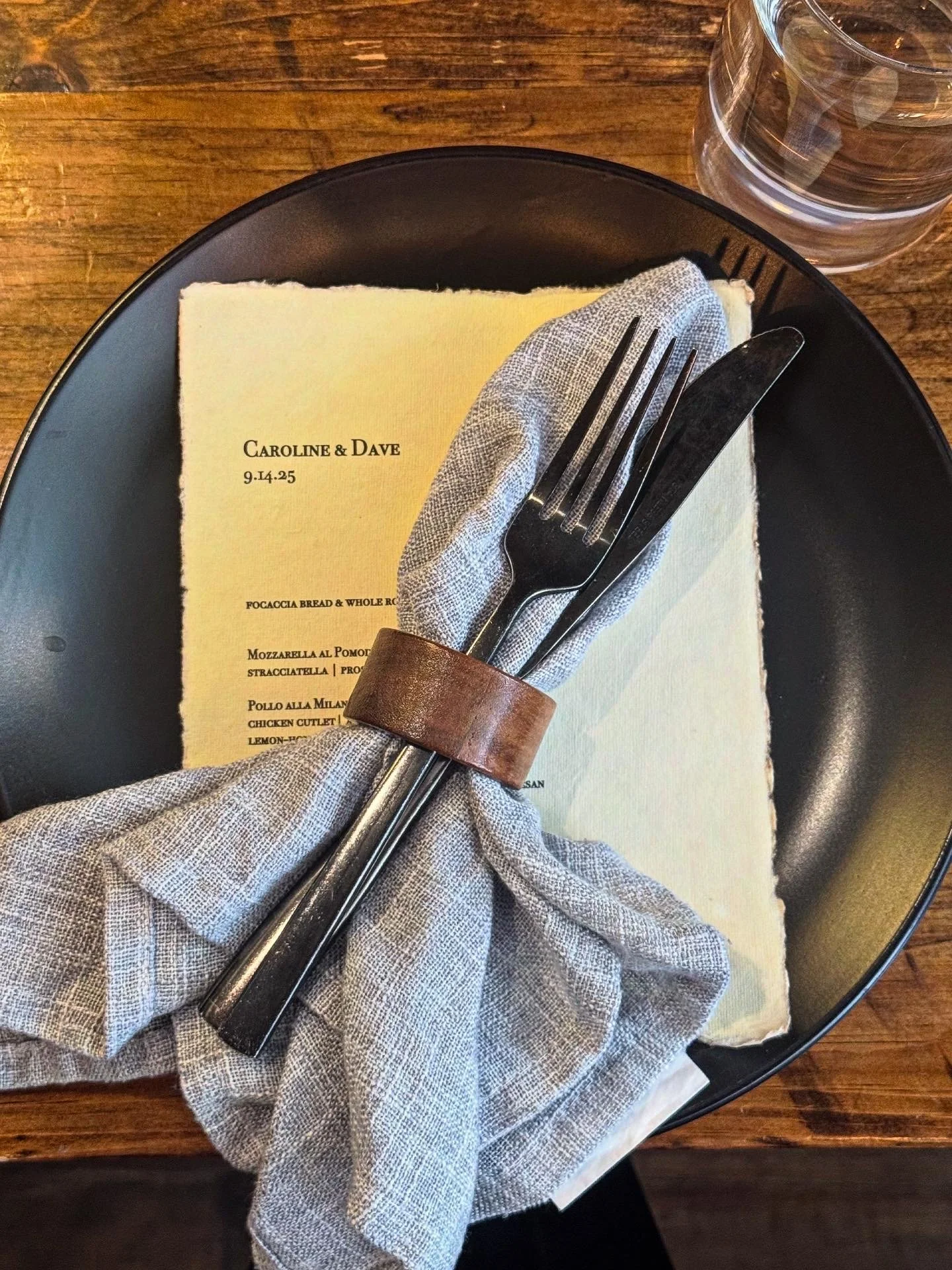Full table (14 seats) at Table