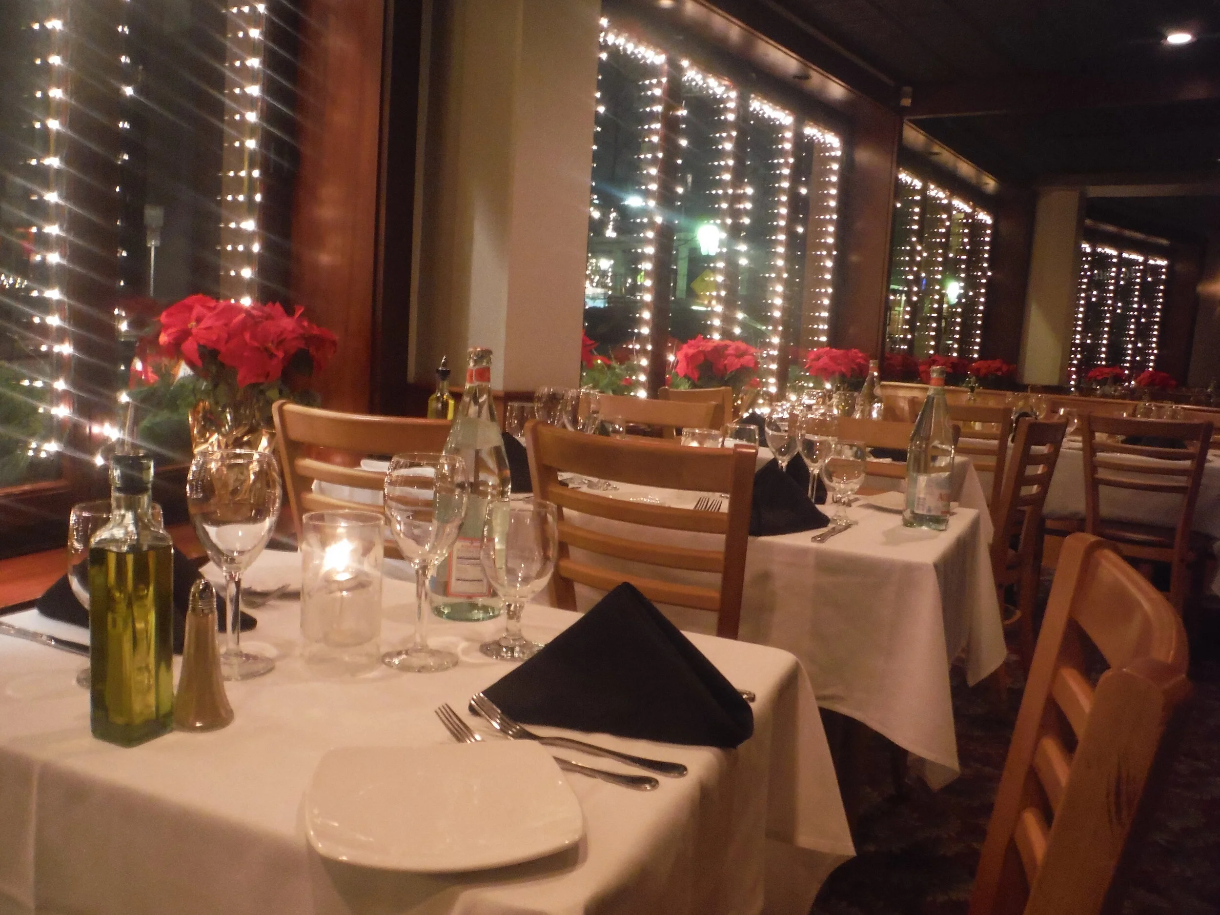80-seat private dining room at Riccardo's Ristorante