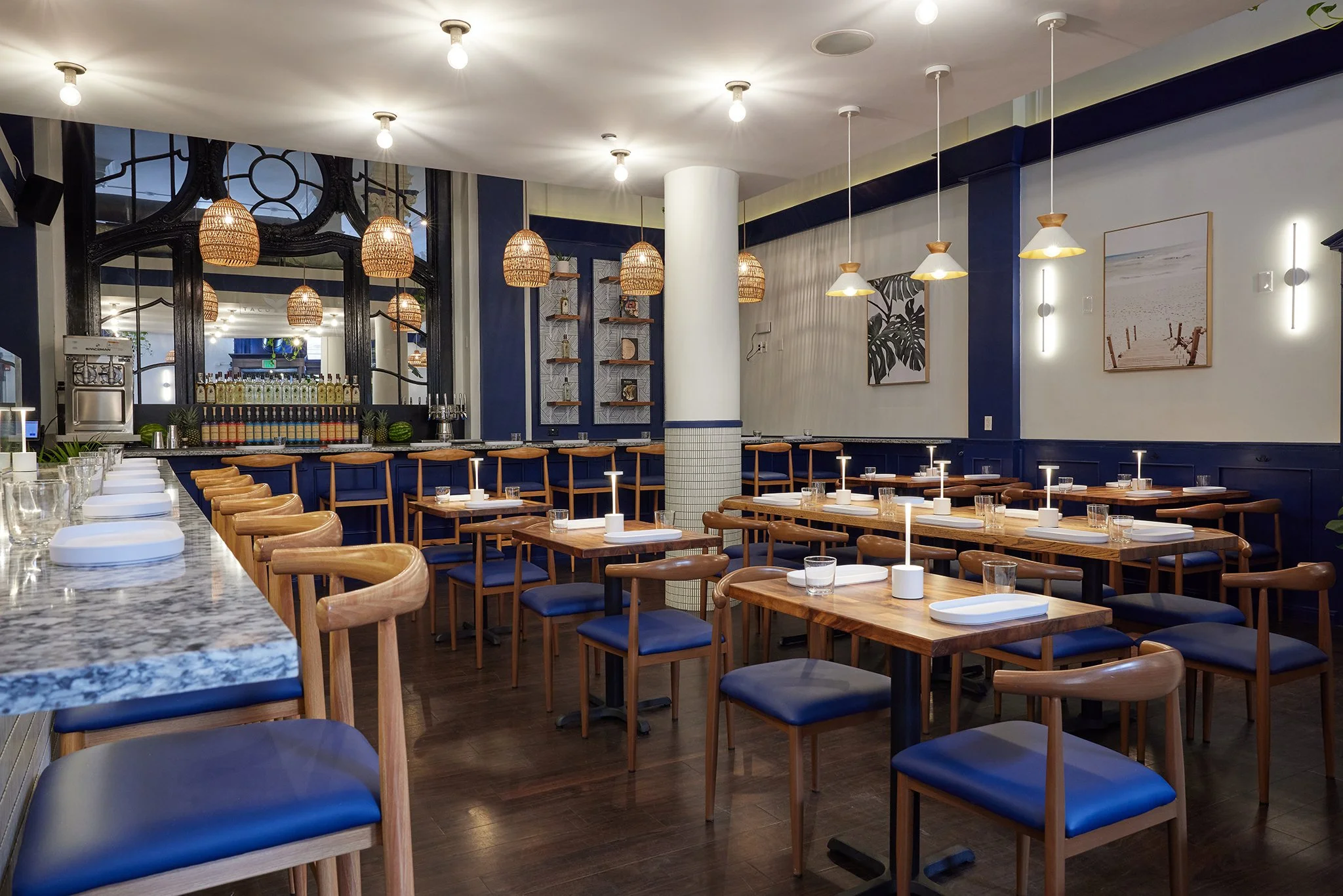 Taco Azul private dining