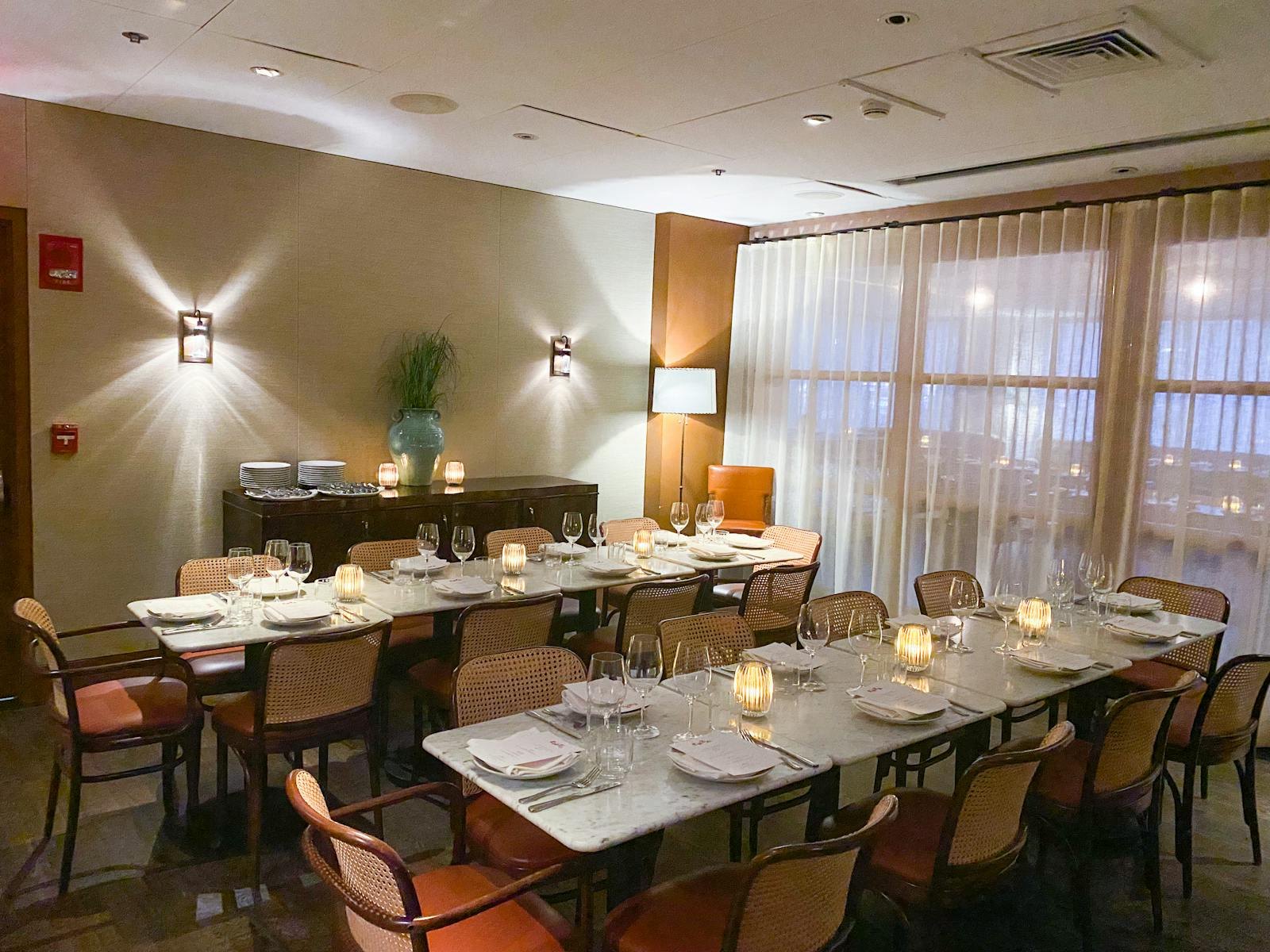Small Private Dining Room at Bar Enza