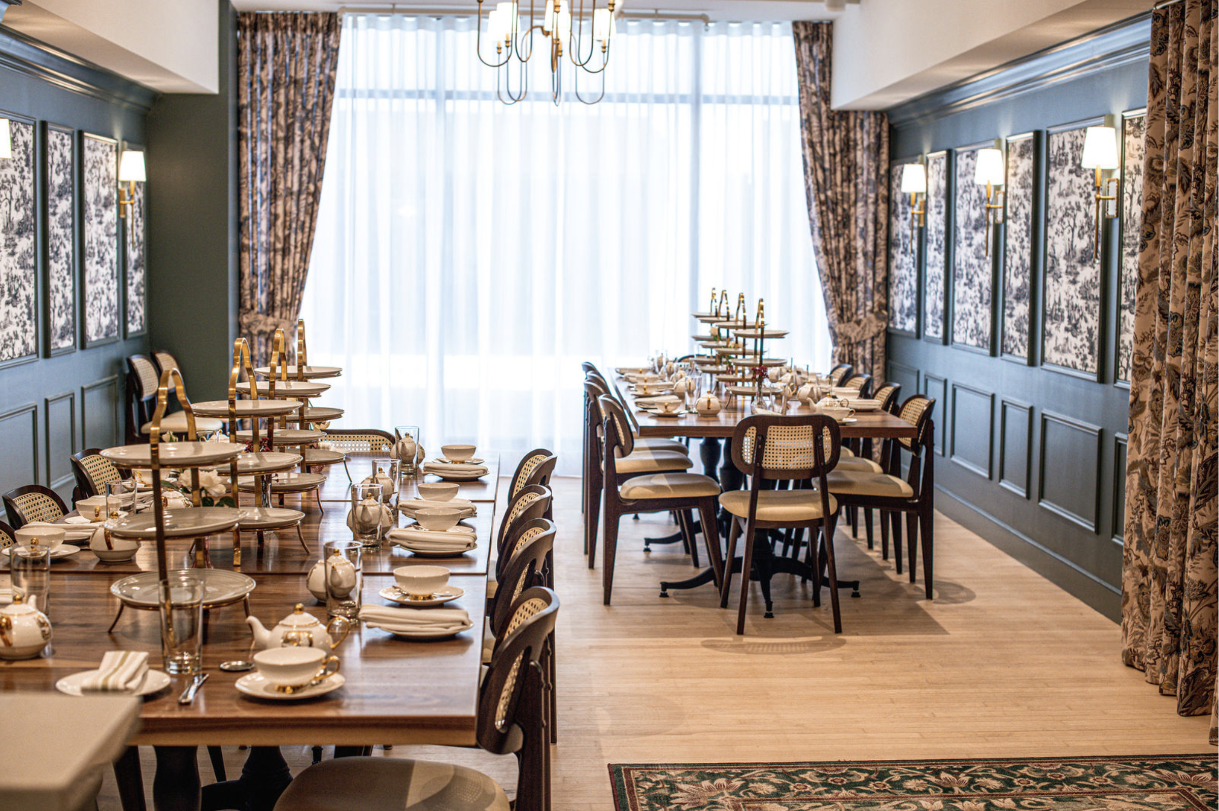 Private dining room at Silver Dove Afternoon Tea
