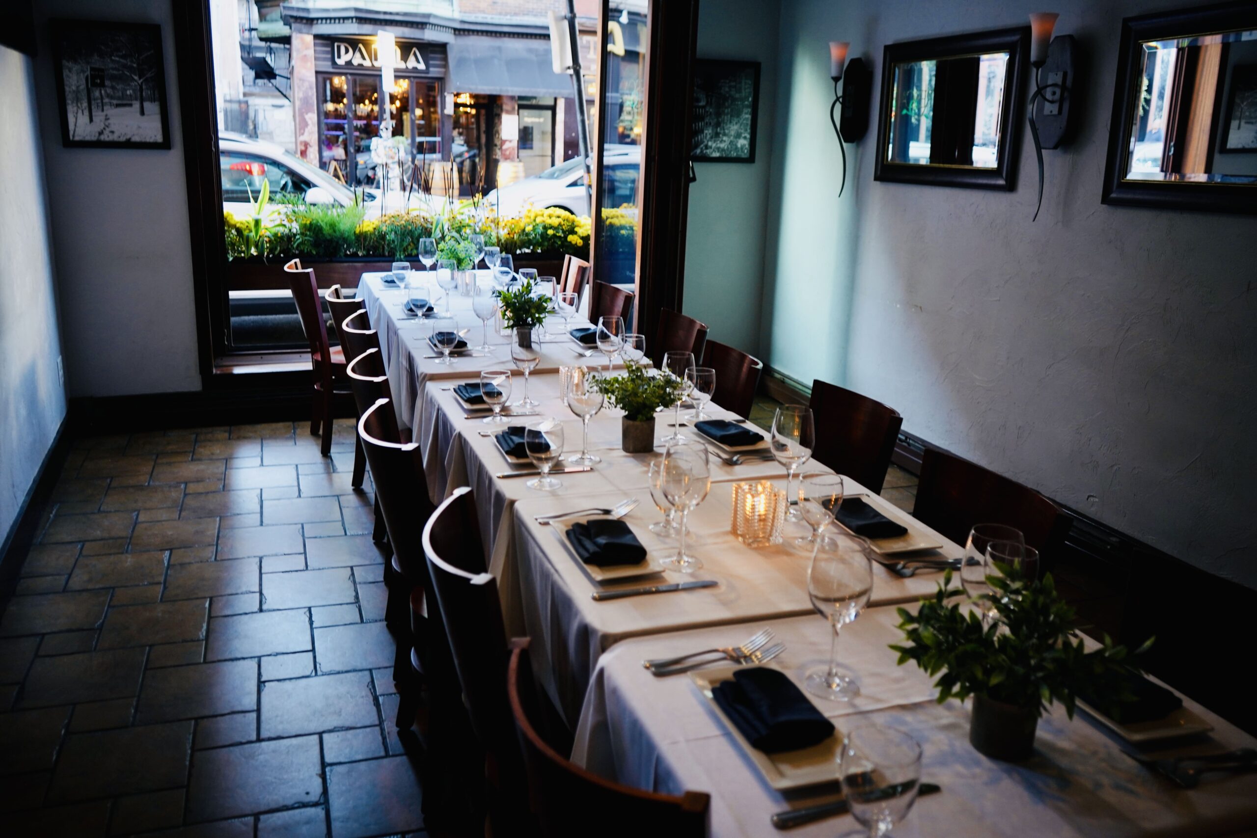 Tresca private dining 2