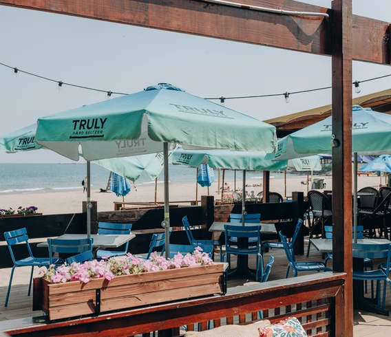 Caffè Oliva at Ohio Street Beach private dining 5