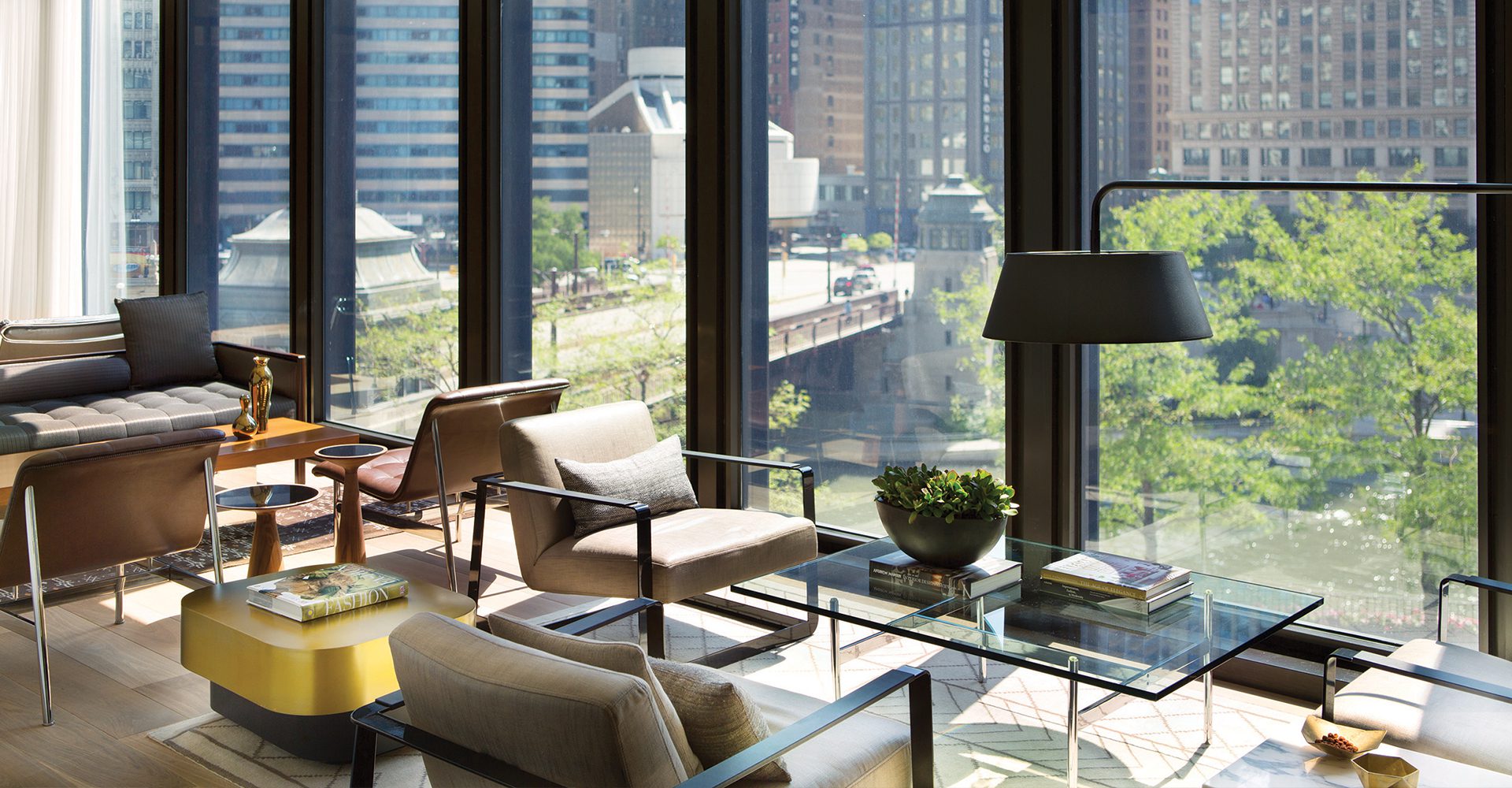 Lounge at Travelle at The Langham, Chicago