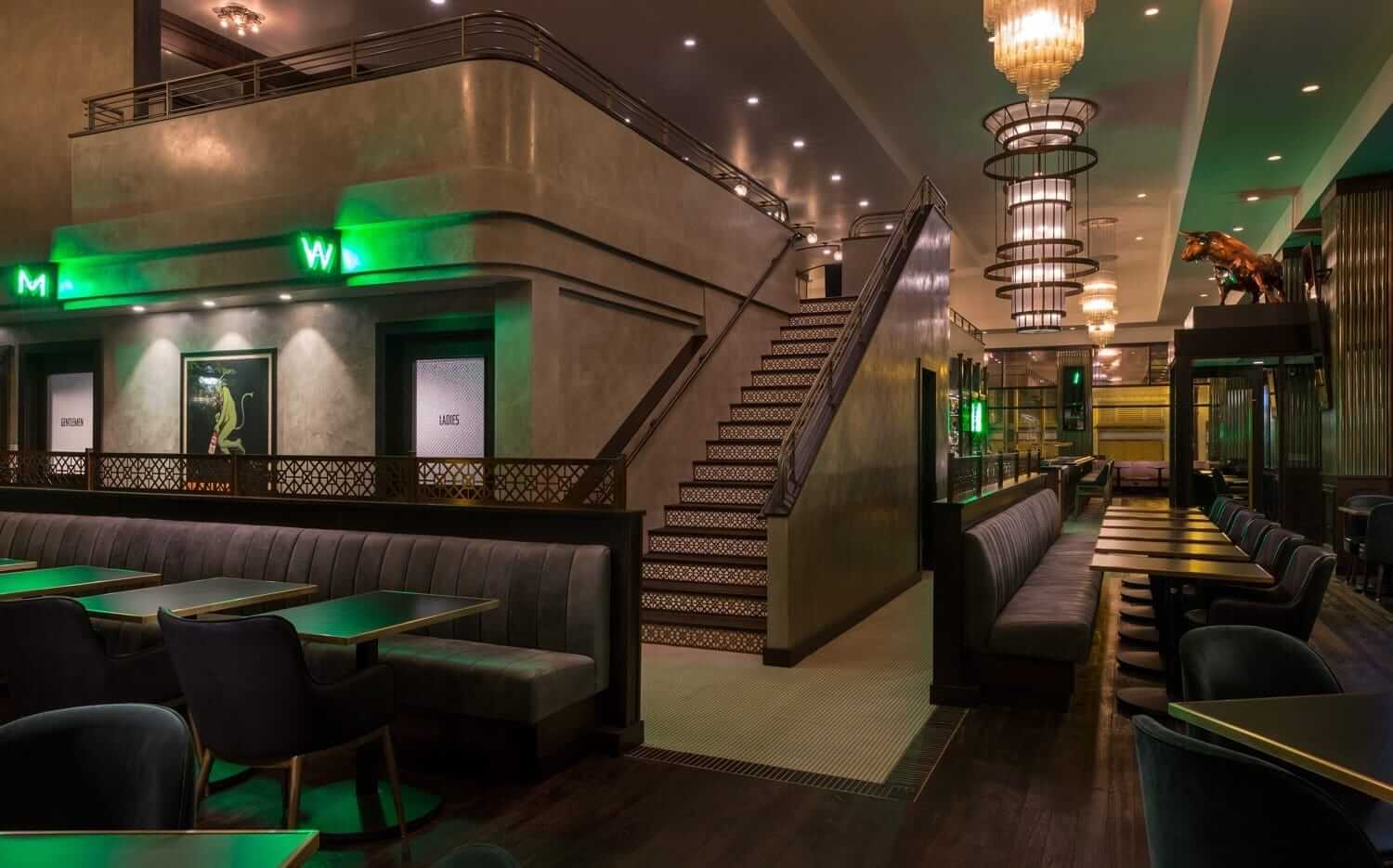 Mezzanine at Taureaux Tavern