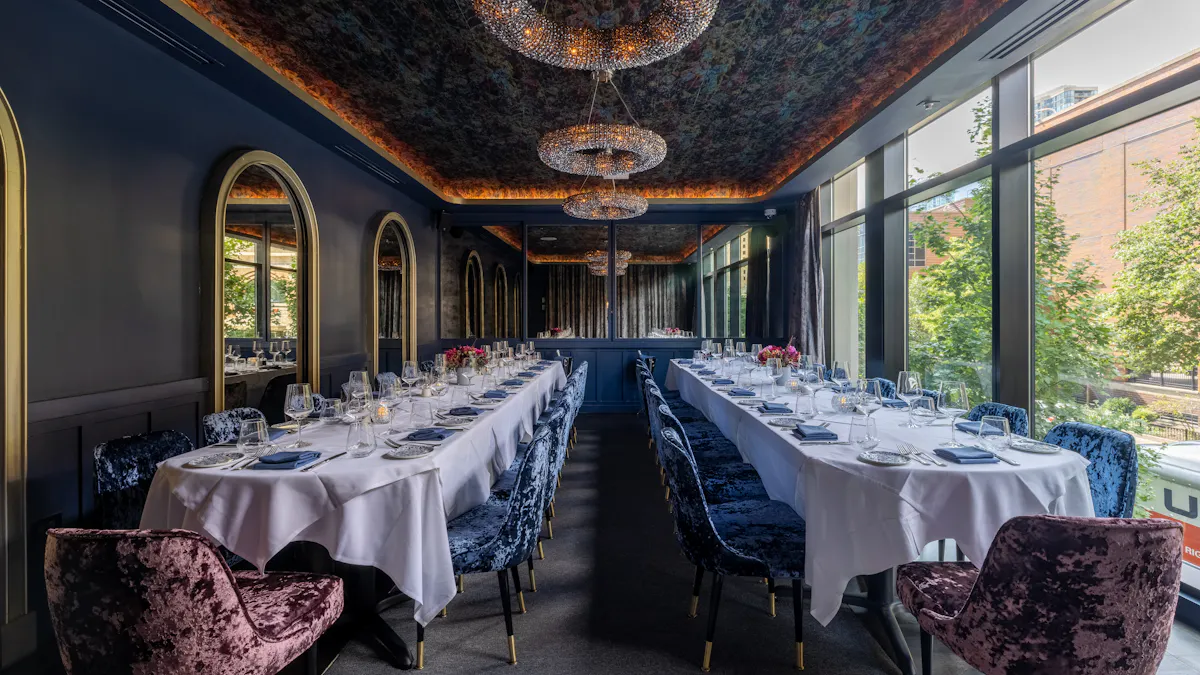 Dahlia Room at Adalina Italian