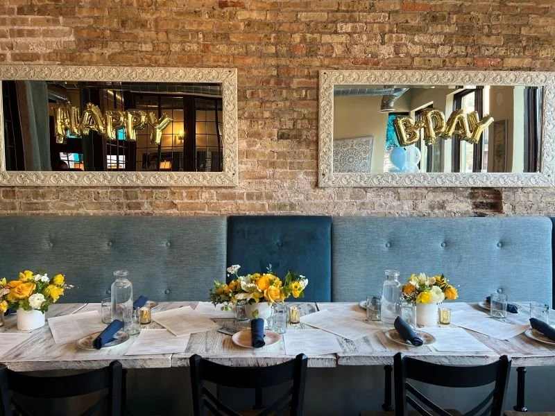 The Salon Room at Le Sud Mediterranean Kitchen