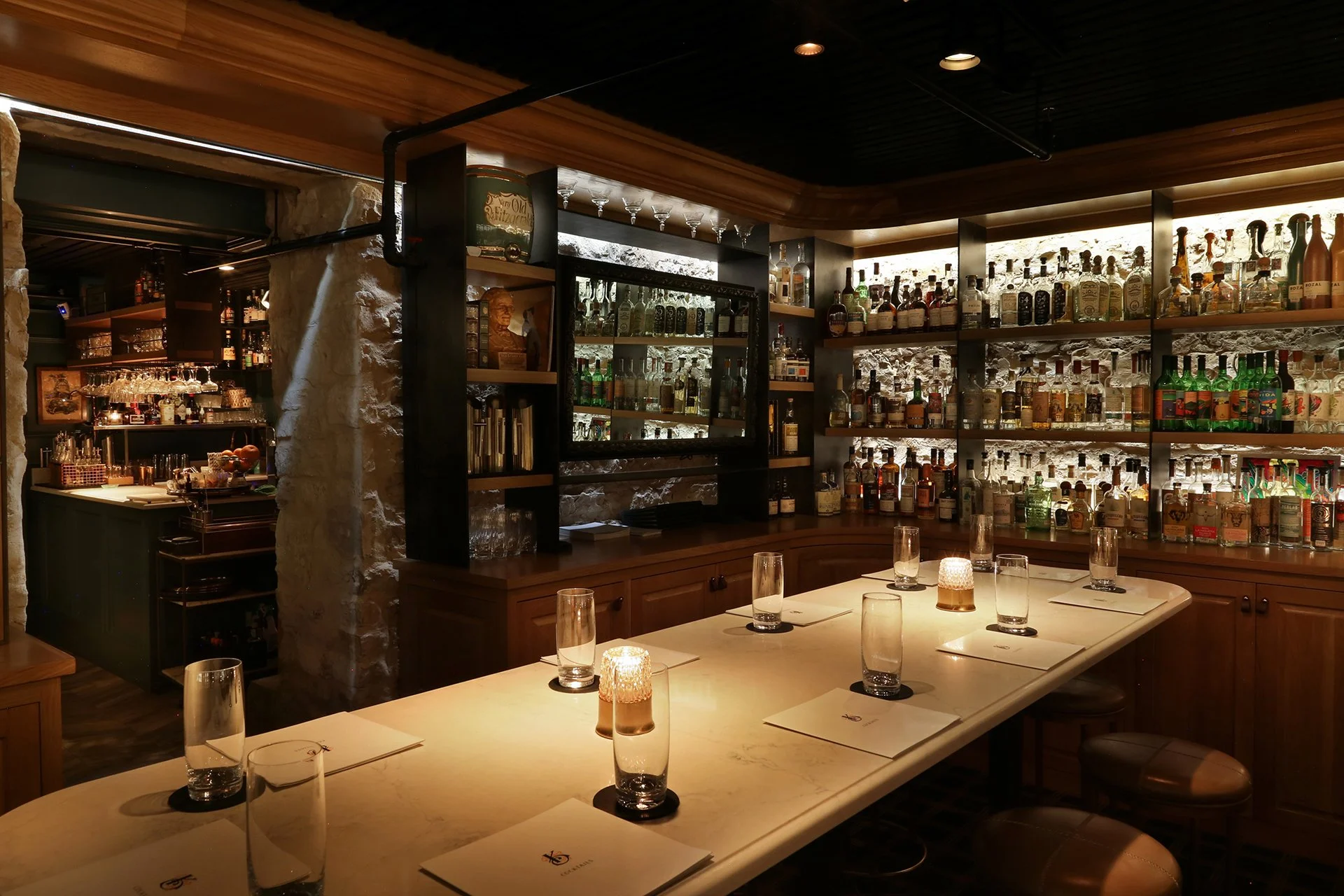 Kinfolk Cellar Lounge & Library at Moonshine Patio Bar & Grill