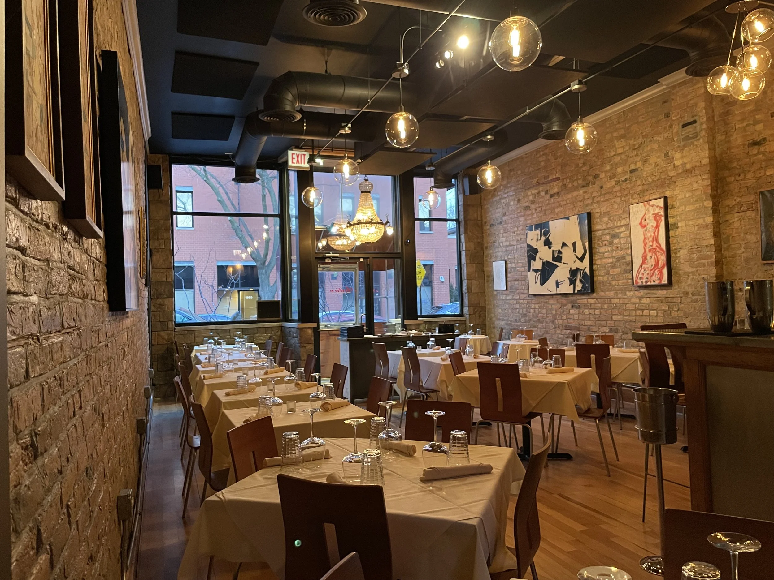 Front Dining Room at Antico