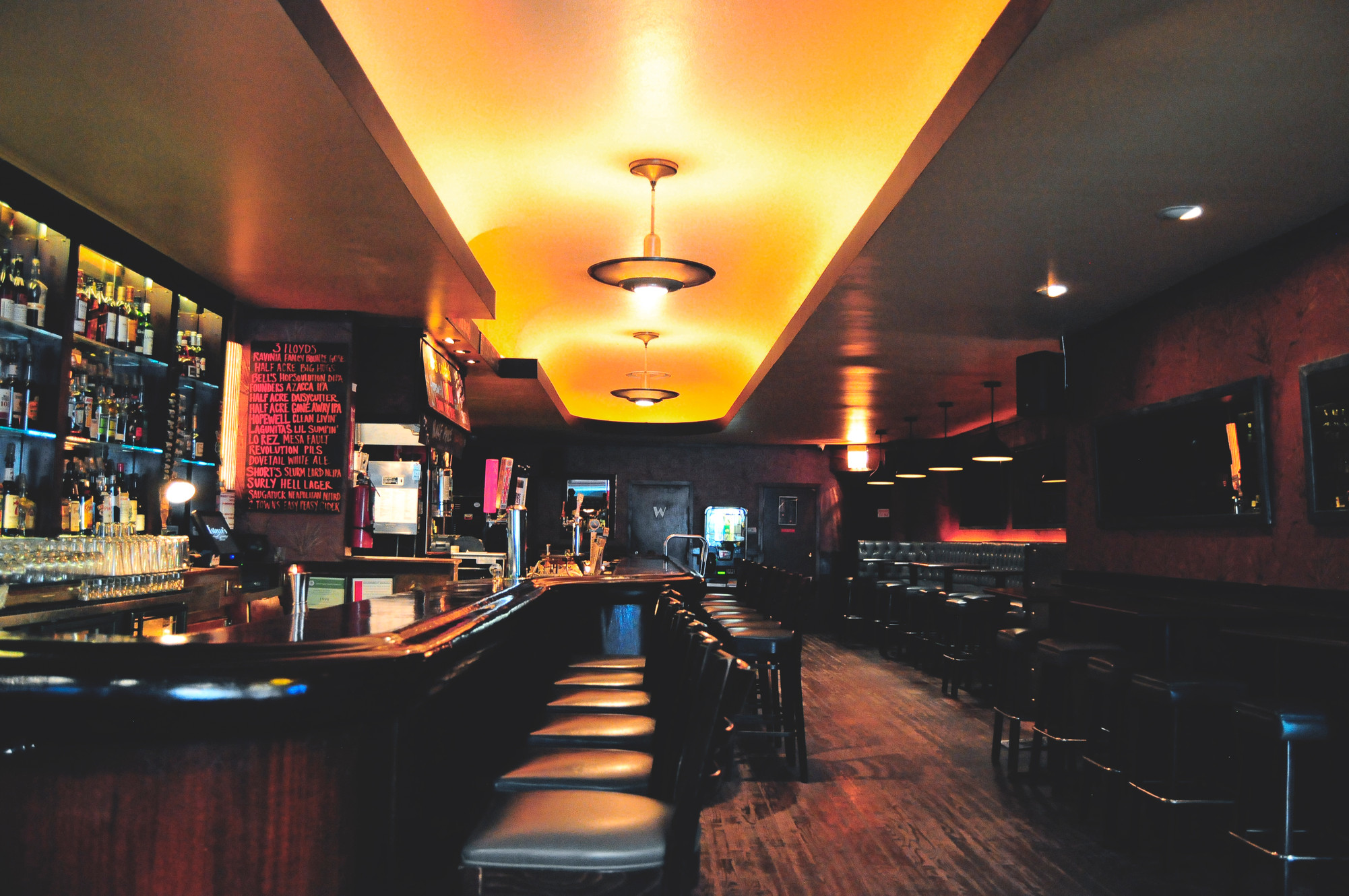 Estelle's entire bar at Estelle's Cafe & Lounge