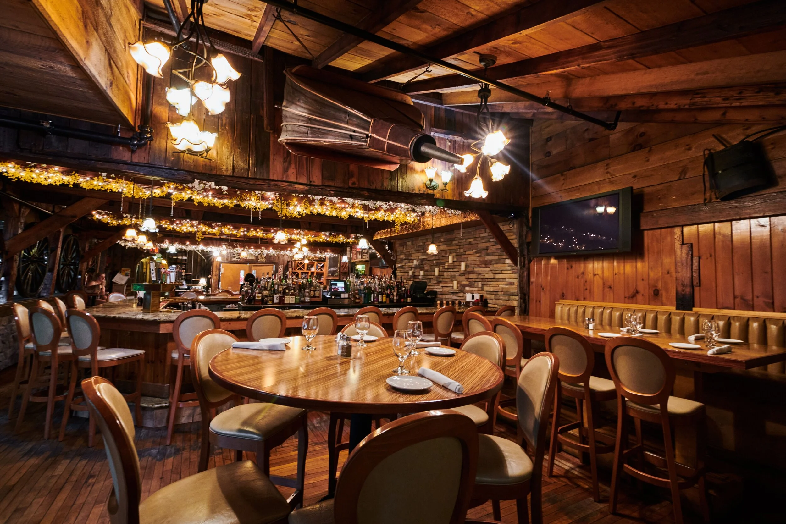 Lower Level Private Room - Small Event at New Mill Restaurant