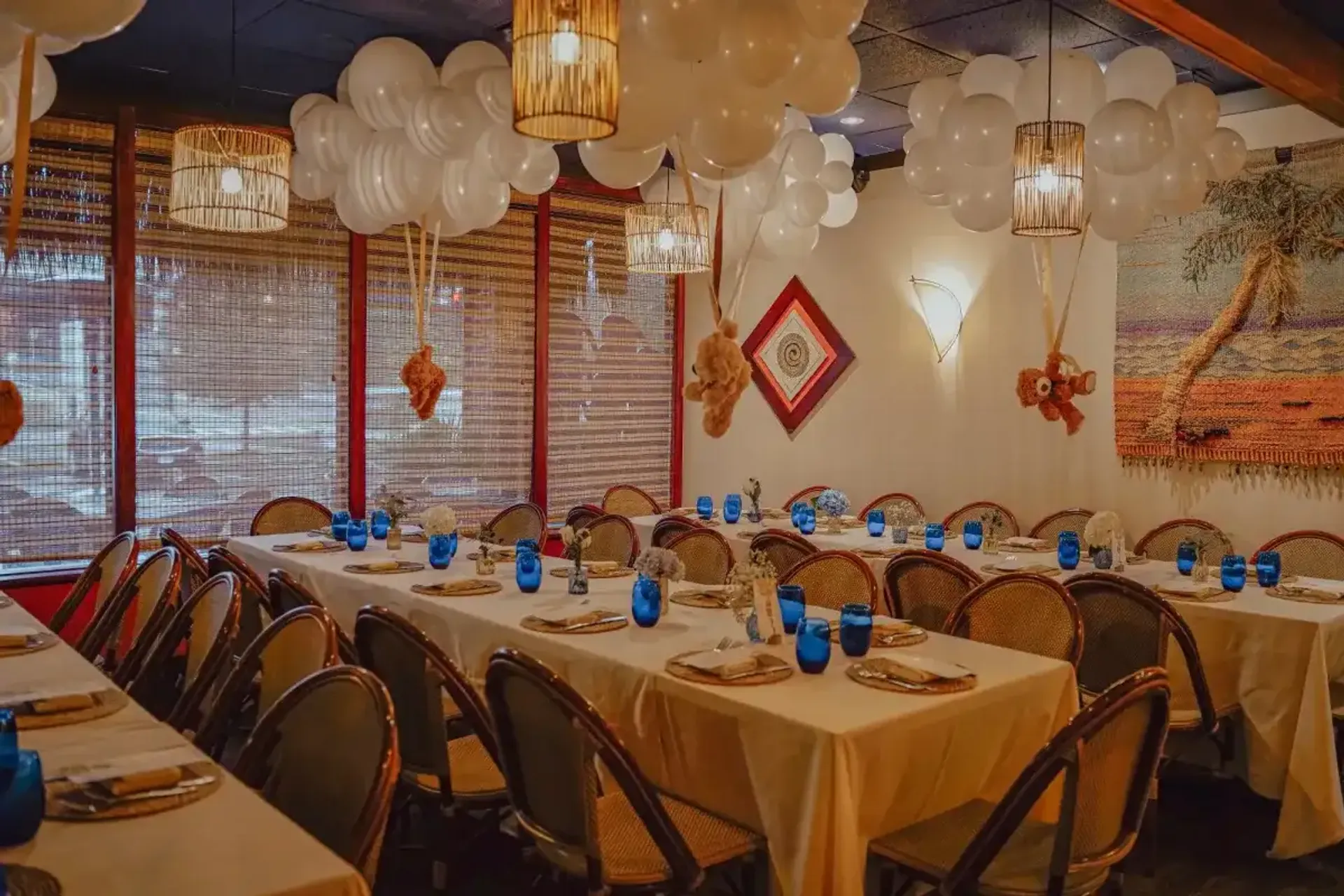 Private dining rooms at Brasitas
