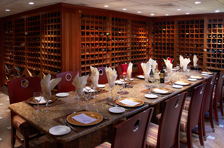 VIP Wine Room at The Waters Edge at Giovanni's