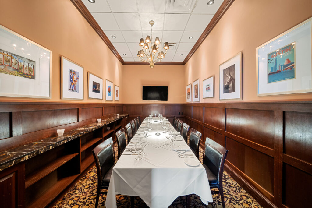 The Governors’ Room at III Forks Austin