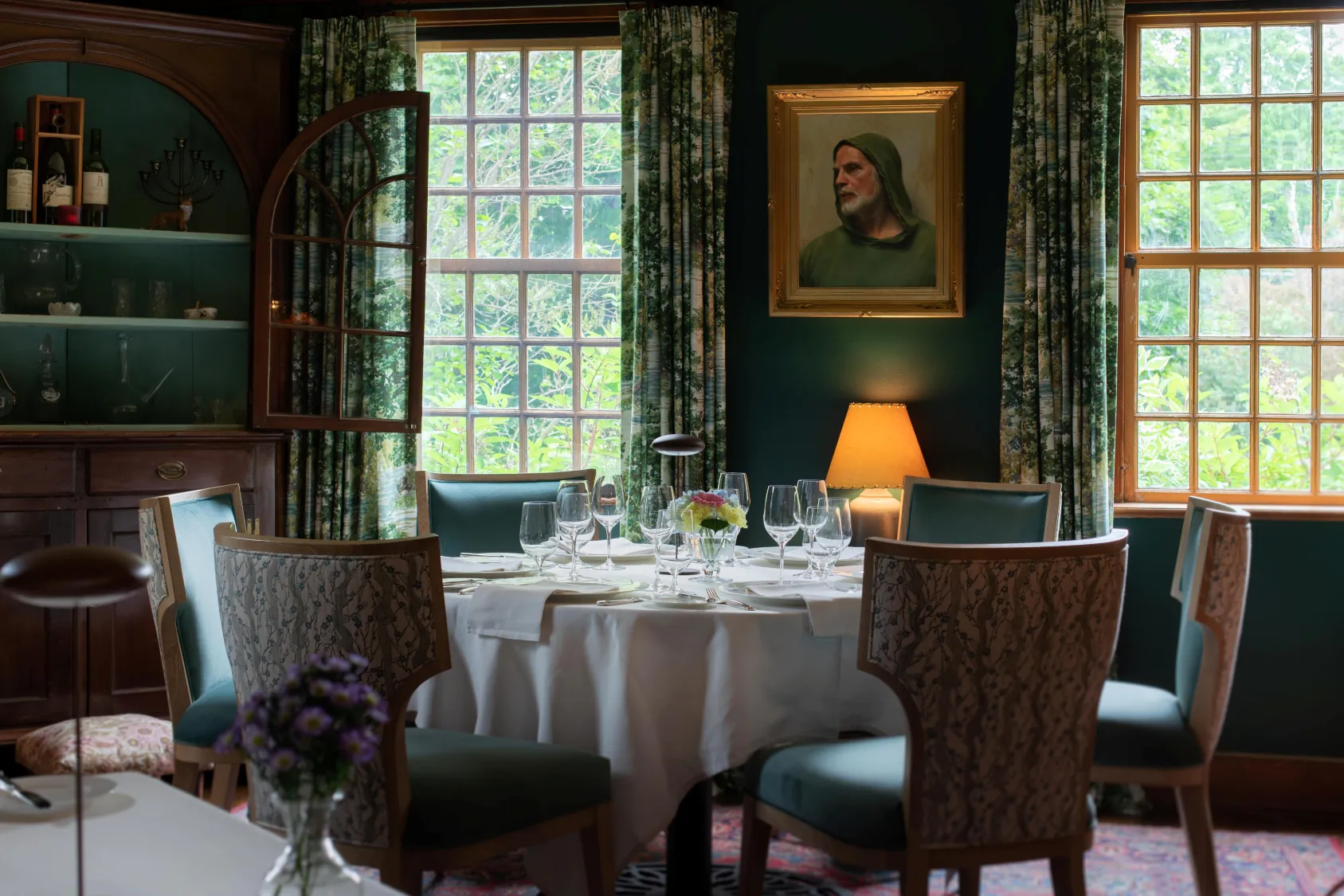 Private dining rooms at 5-Diamond Restaurant at Winvian Farm