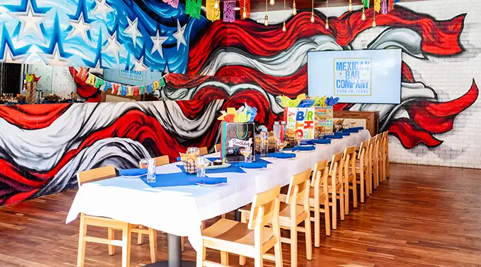 Mexican Bar Company private dining 4