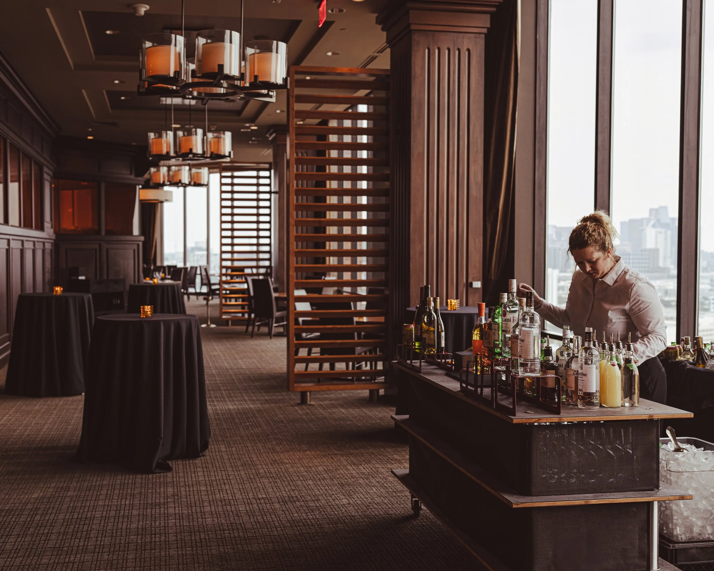 SĒR Steak + Spirits private dining 2