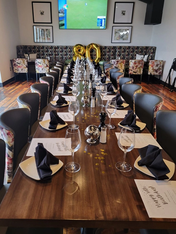 Creekside Fine Grill private dining 2