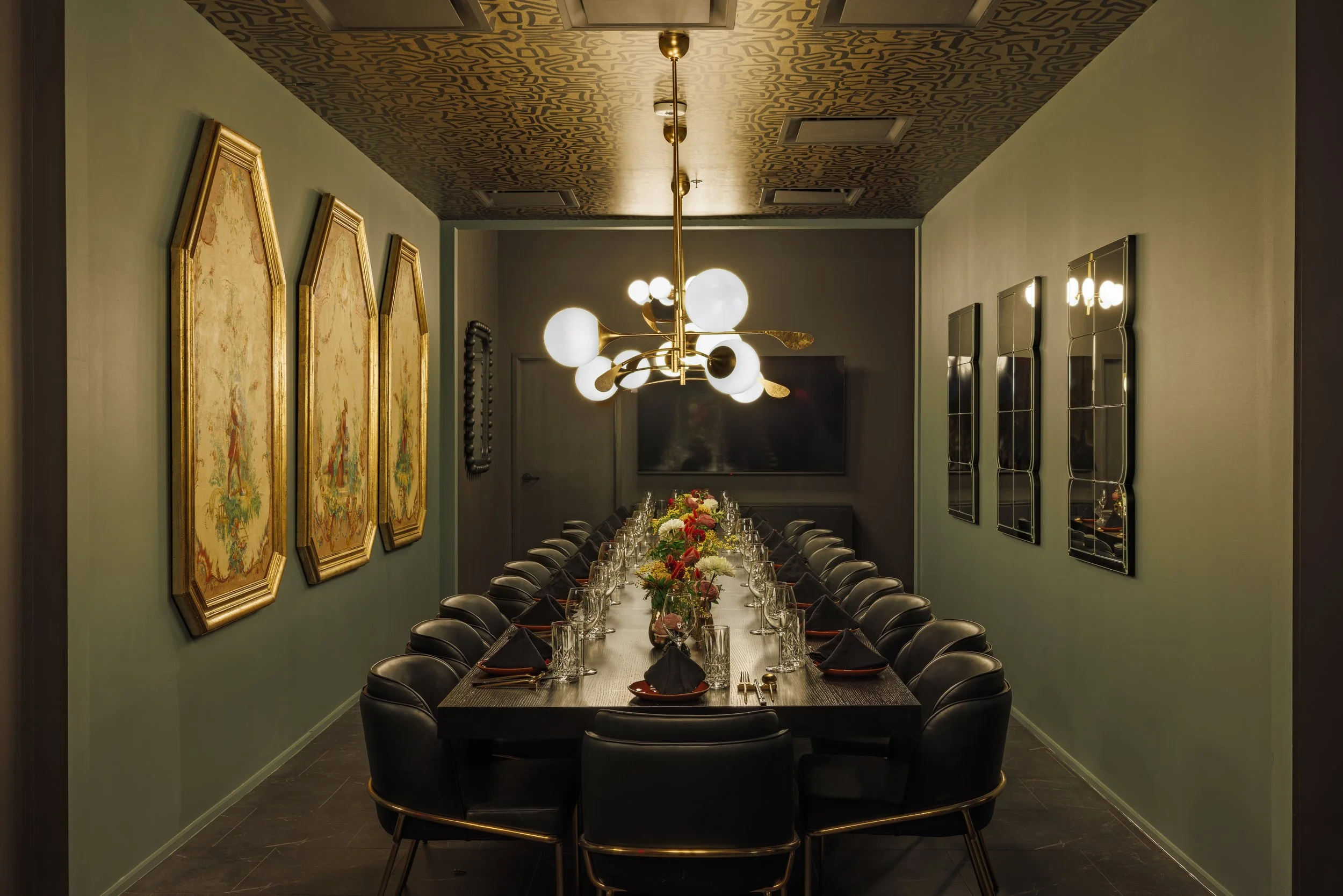 Private Dining Room at The Saint - Design District