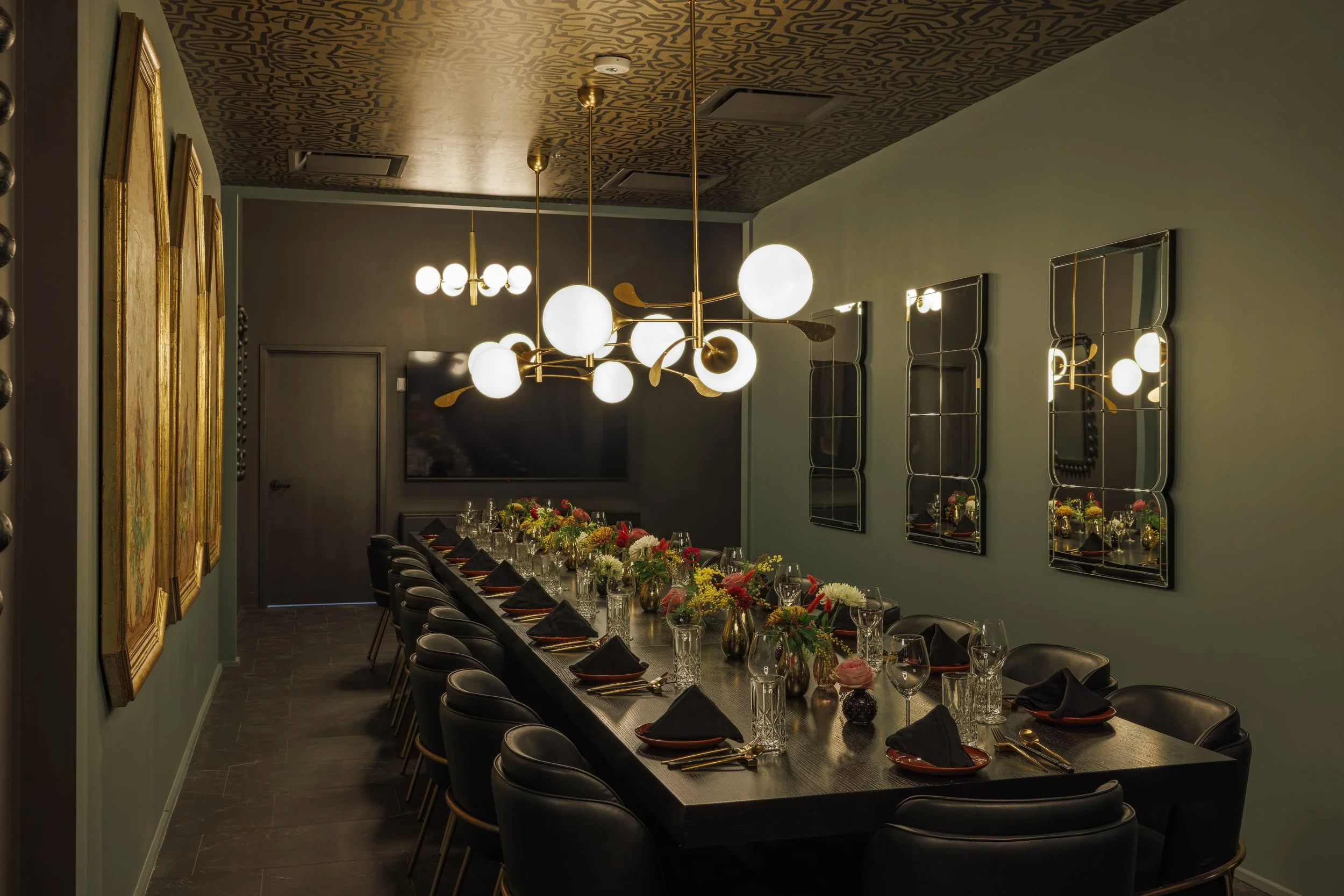 The Saint - Design District private dining 3