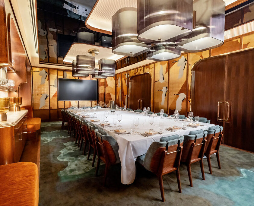 Private dining room at Nuri Steakhouse