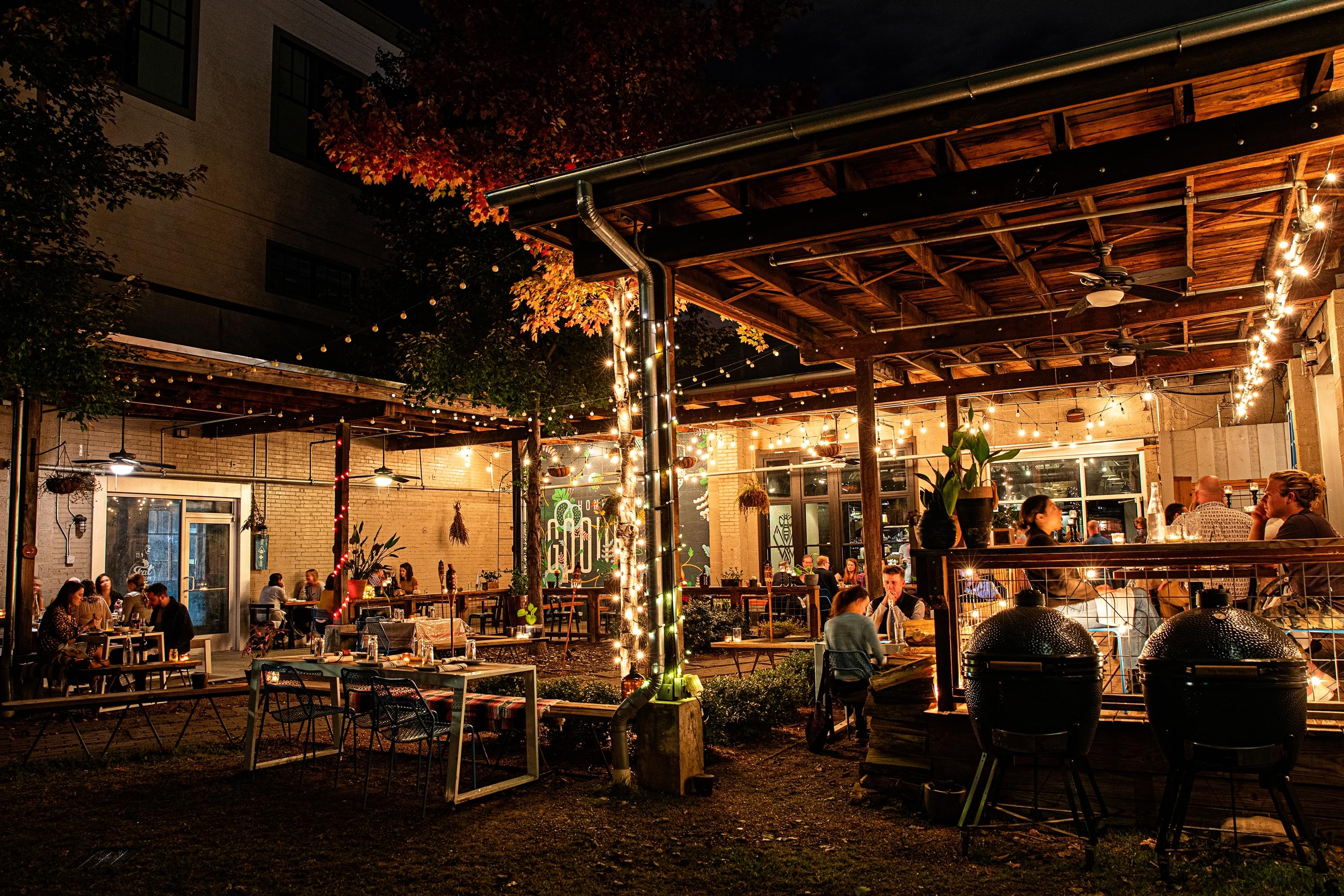 Outdoor Full Patio at Butcher & Bee Nashville