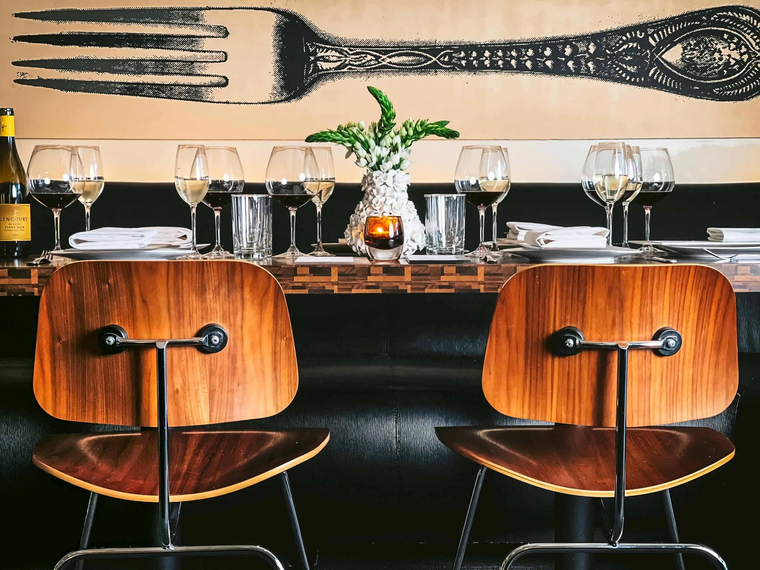 Local restaurant private dining