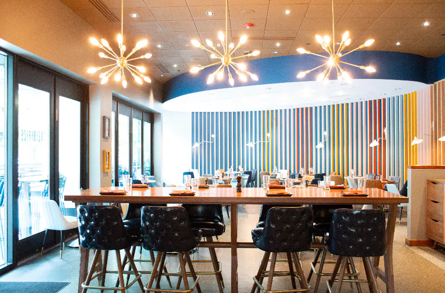 The Corner Office Restaurant + Martini Bar private dining 4