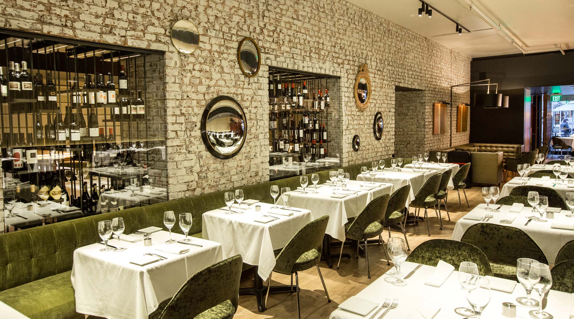 Semi-private event space at Rioja