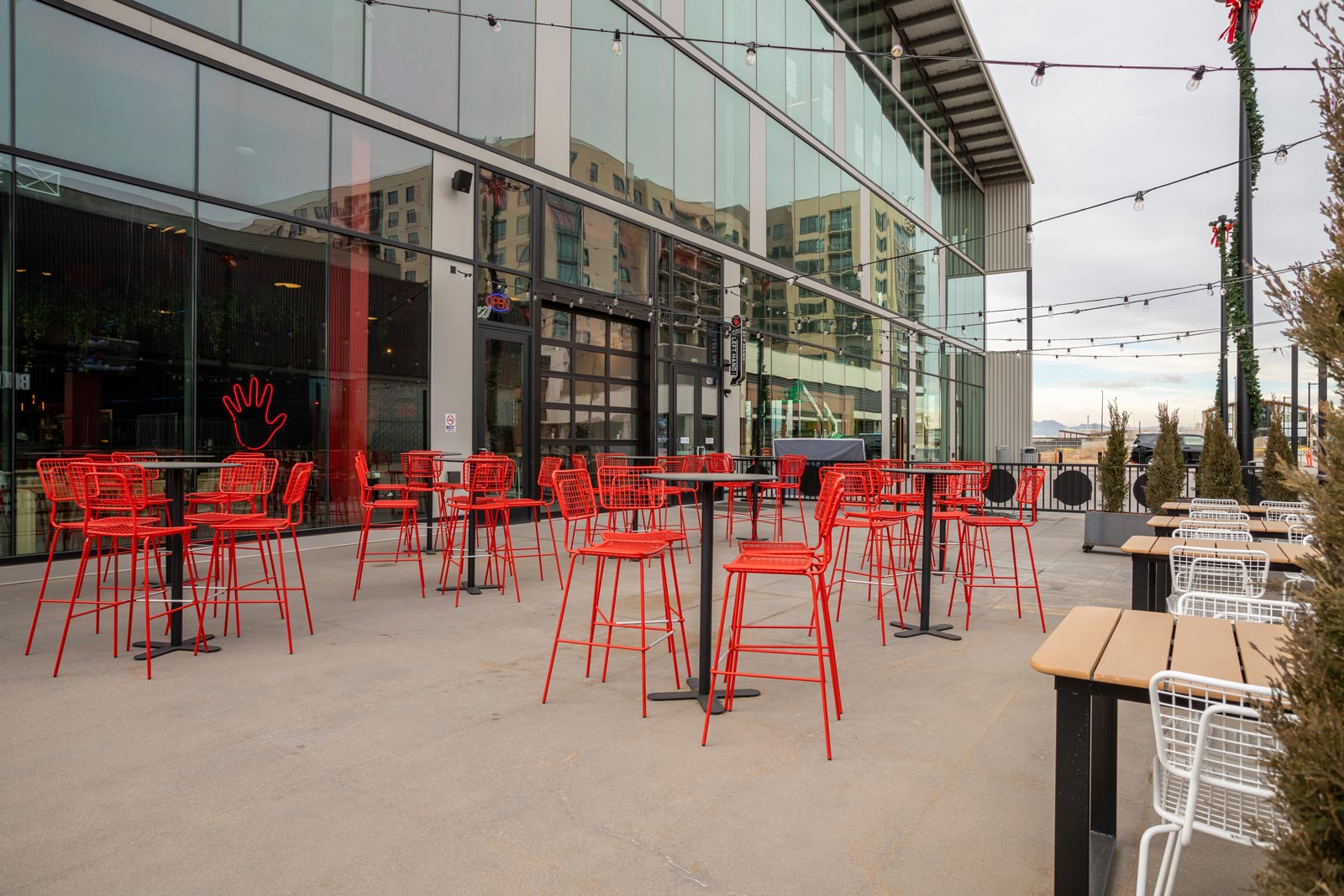 Covered Patio at Left Hand RiNo Drinks & Eats