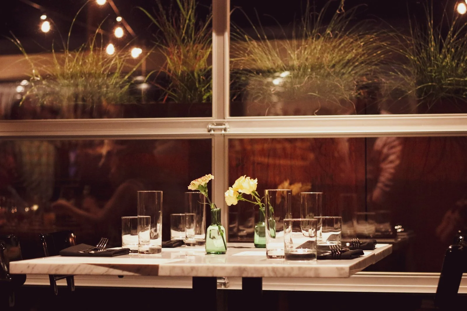 Outdoor patio at American Elm