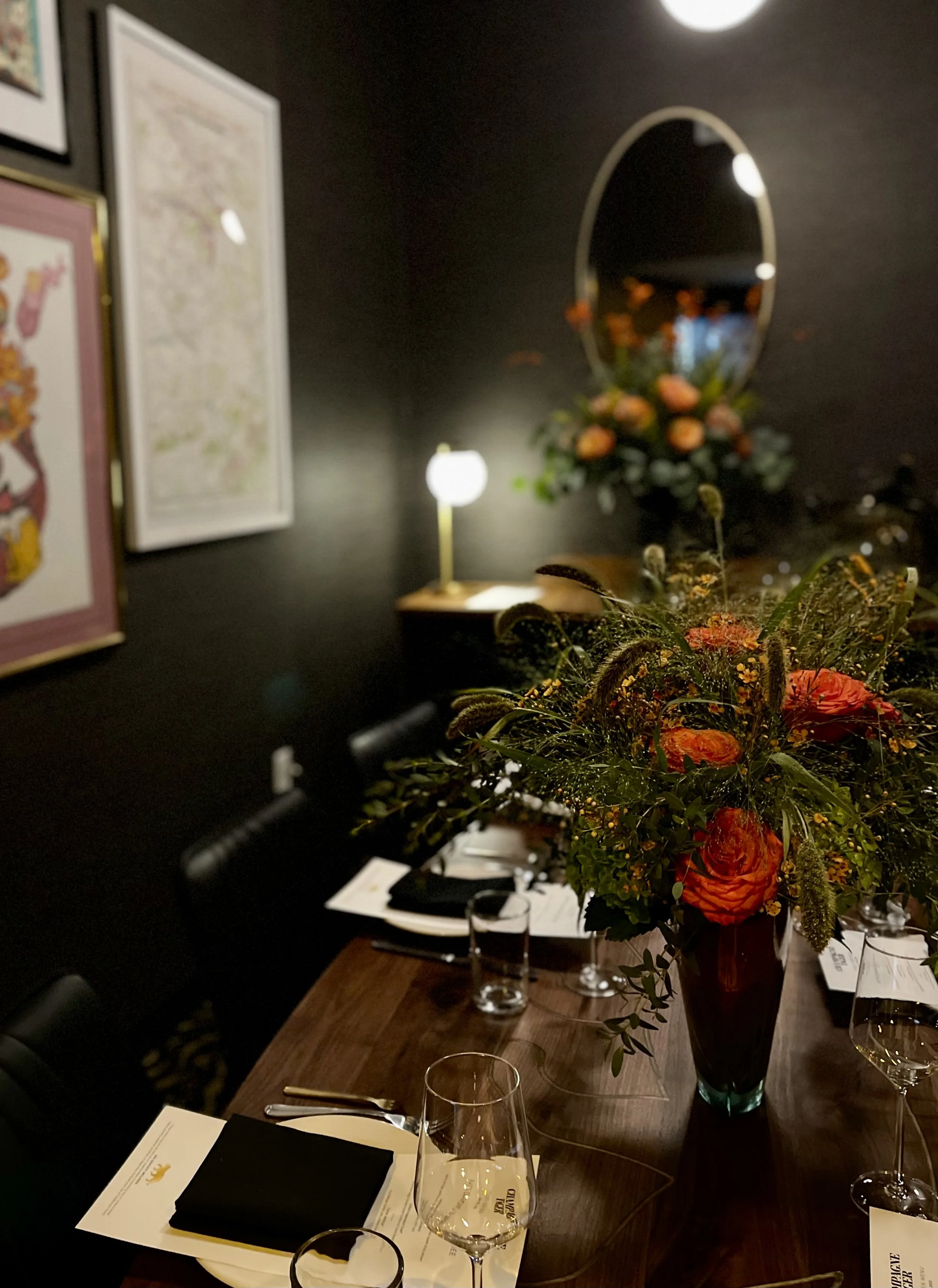 Champagne Tiger private dining 5