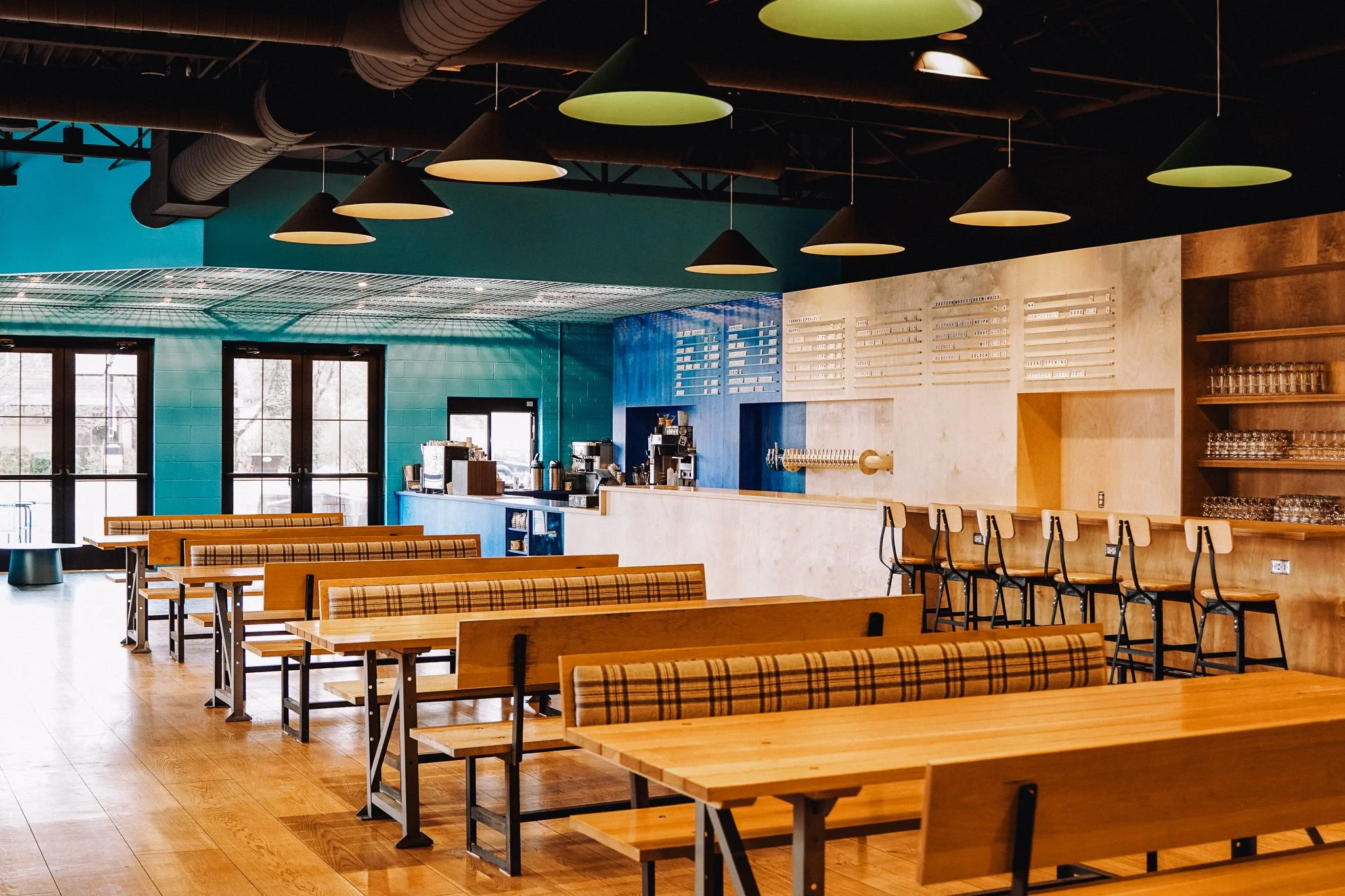 Indoor Cafe at Elephant & Co. Detroit